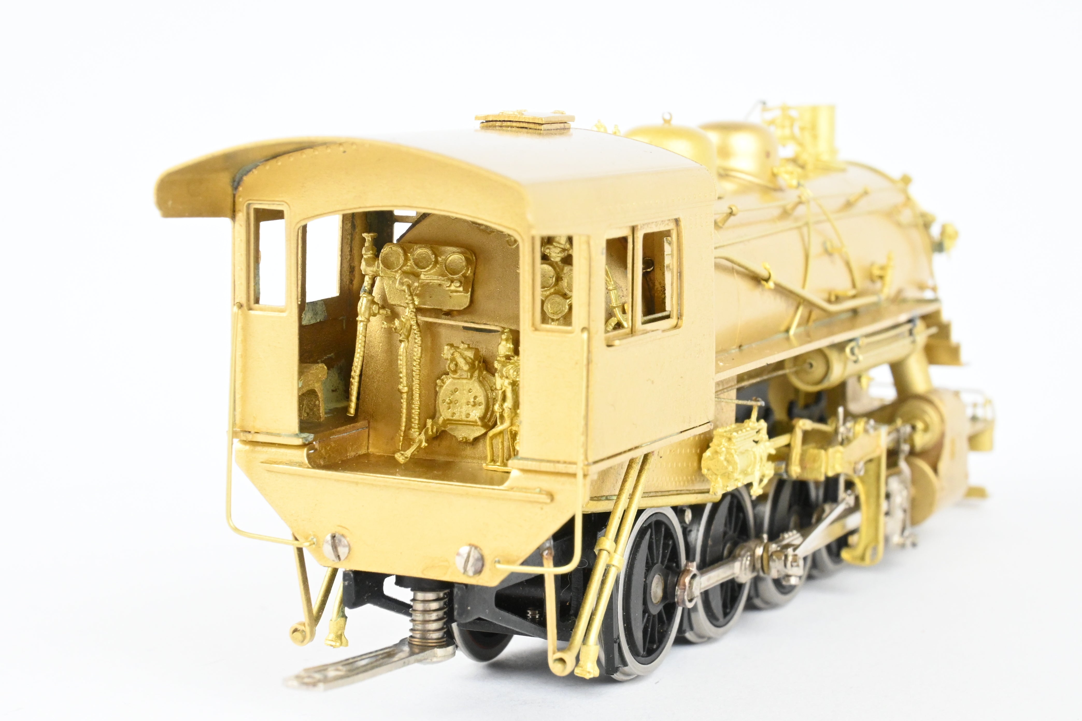 HO Brass NYO&W 2-8-0 Class W-1 Nickel Plated Locomotive with Side Air Pumps