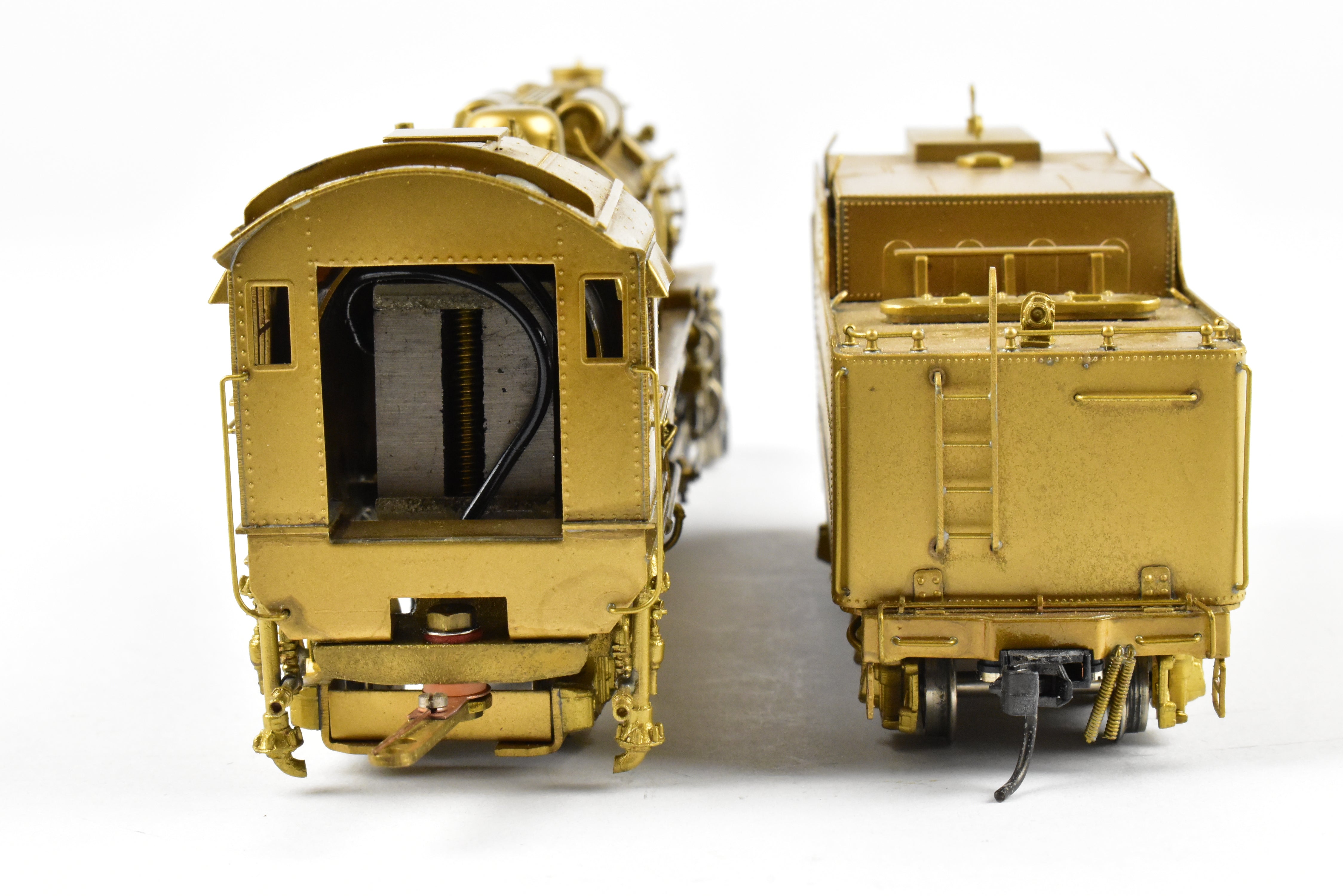 HO Scale Brass Toby PFM Frisco 4-8-2 Mountain Locomotive with Plated Cylinders