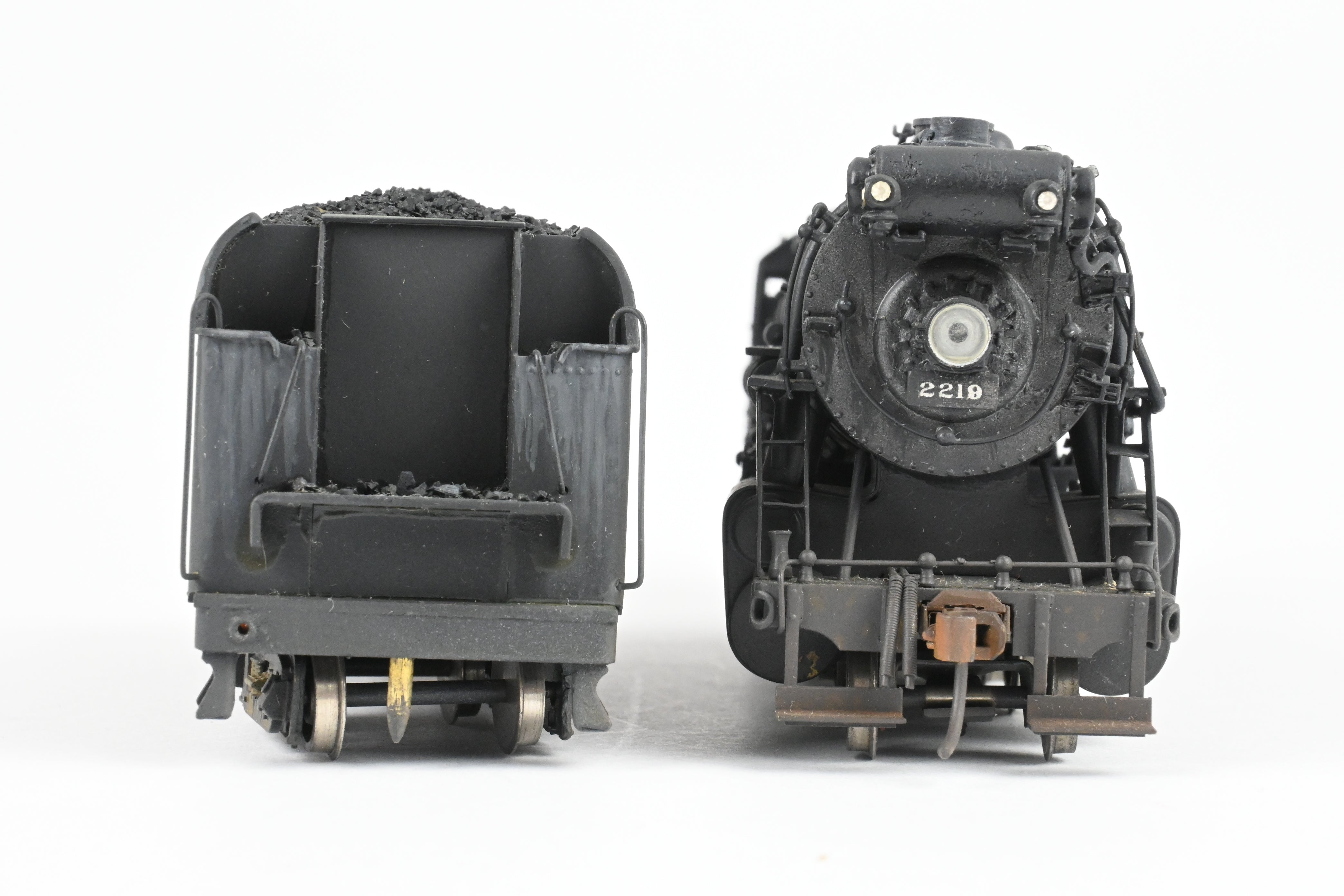 HO Scale Brass LMB NYC - New York Central 2-8-2 H-10a Mikado #2219 Custom Painted & Weathered