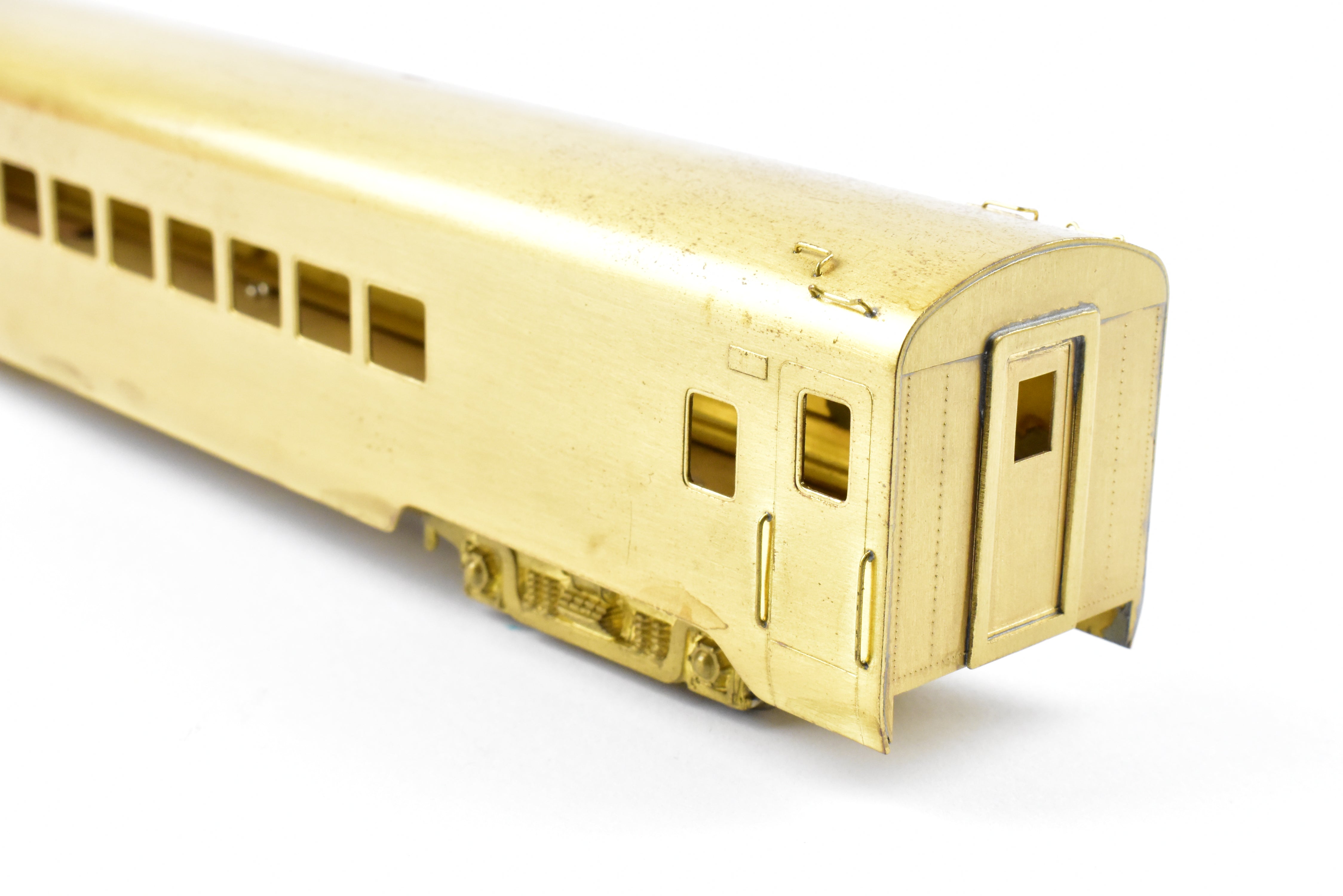 HO Brass NPP Nickel Plate 2-Car Baggage & Parlor Set - C&NW Chicago & Northwestern