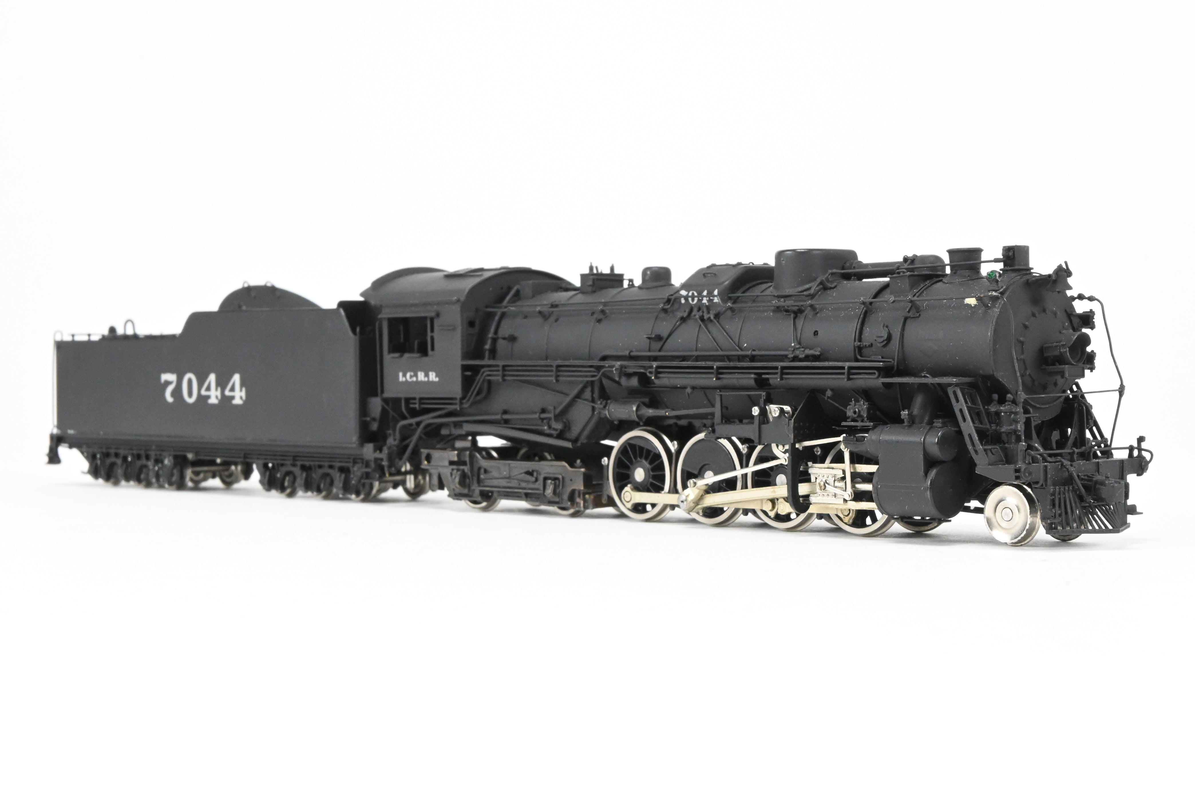 1987 HO Brass PFM - SKI Illinois Central 7000 Class 2-8-4 Berkshire Factory Painted #7044