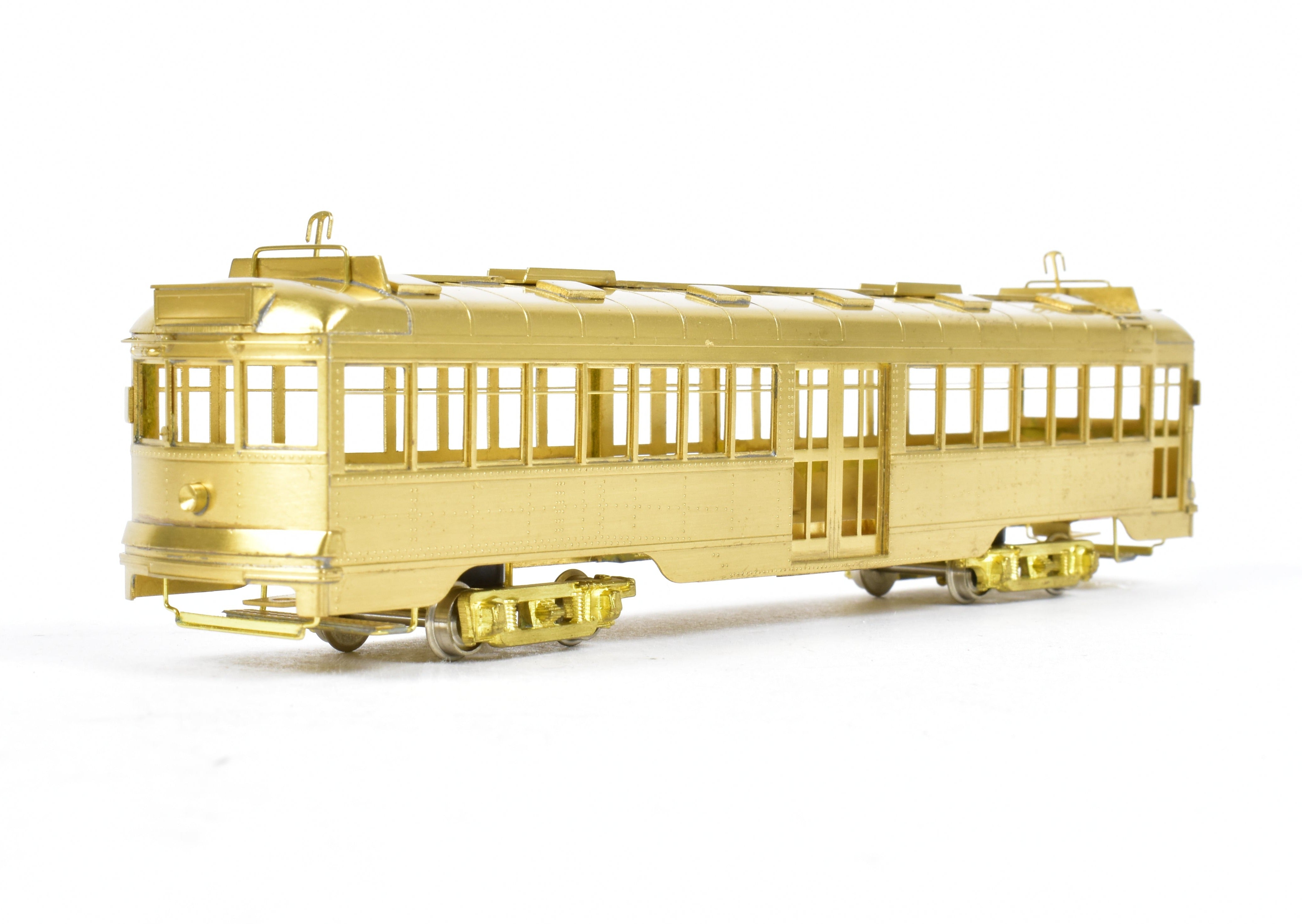 HO Scale Brass Oriental Limited Pacific Electric Hollywood Car Un-Powered Trailer Models (Numbered from #600 to #649)