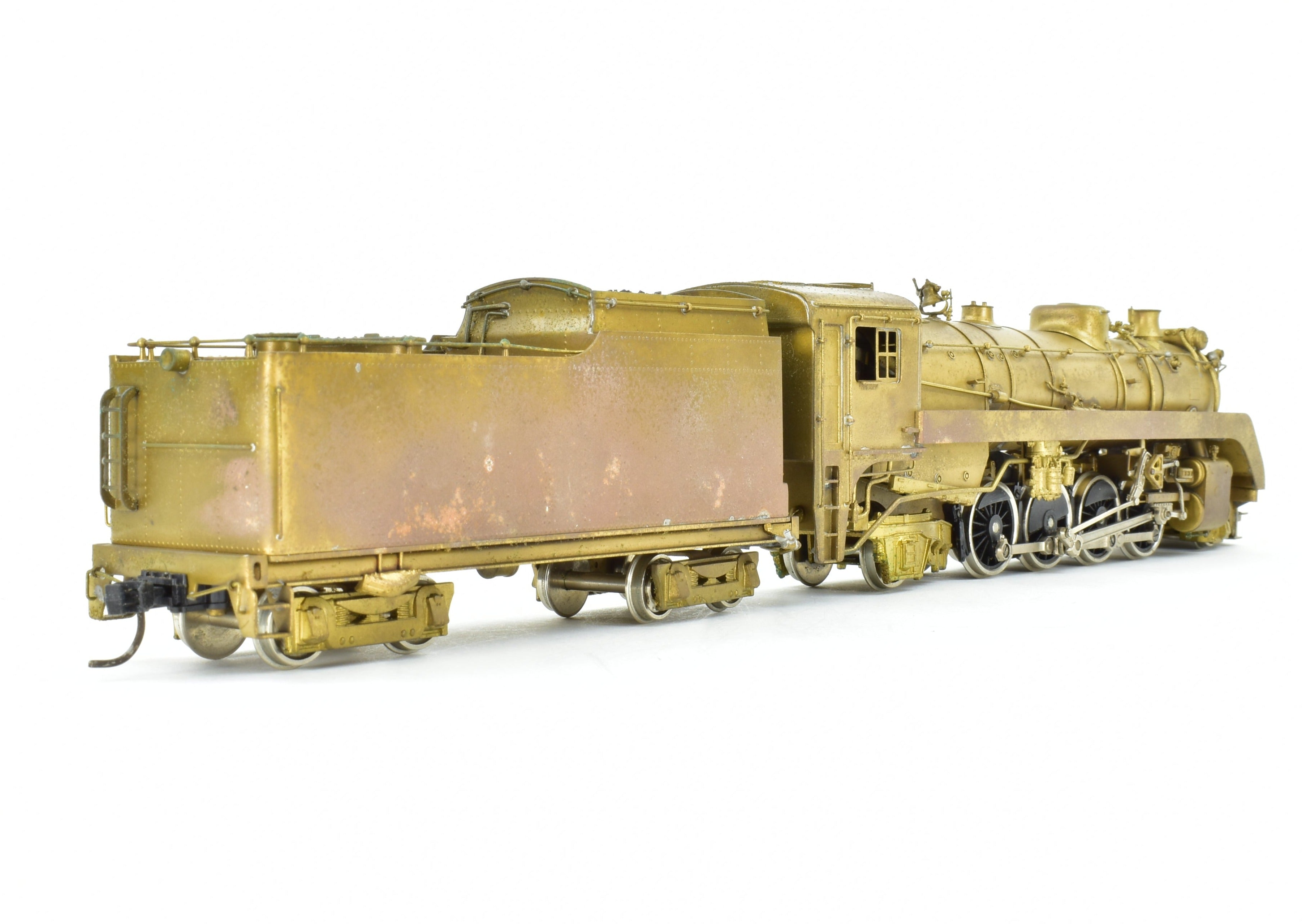 HO Scale Brass Pacific Fast Mail (PFM) Model Train - Toby CPR - Canadian Pacific Railway 2-8-2 Class P-2J Mikado Locomotive