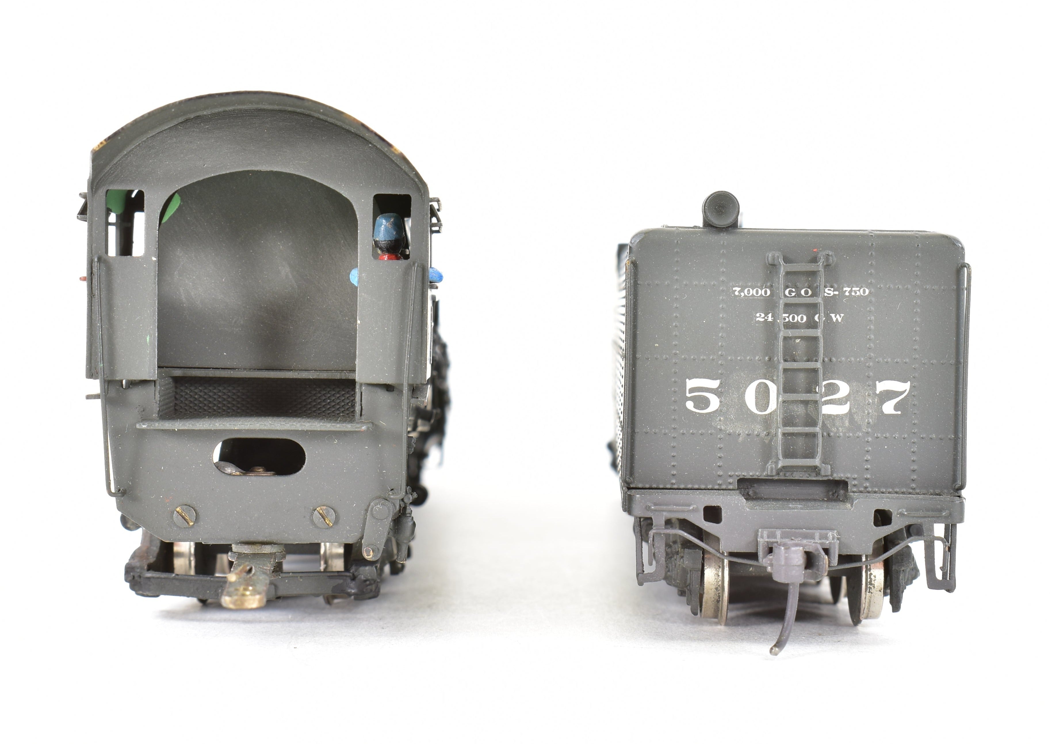 Custom Painted HO Brass PFM - United ATSF - Santa Fe 2-10-4 Model