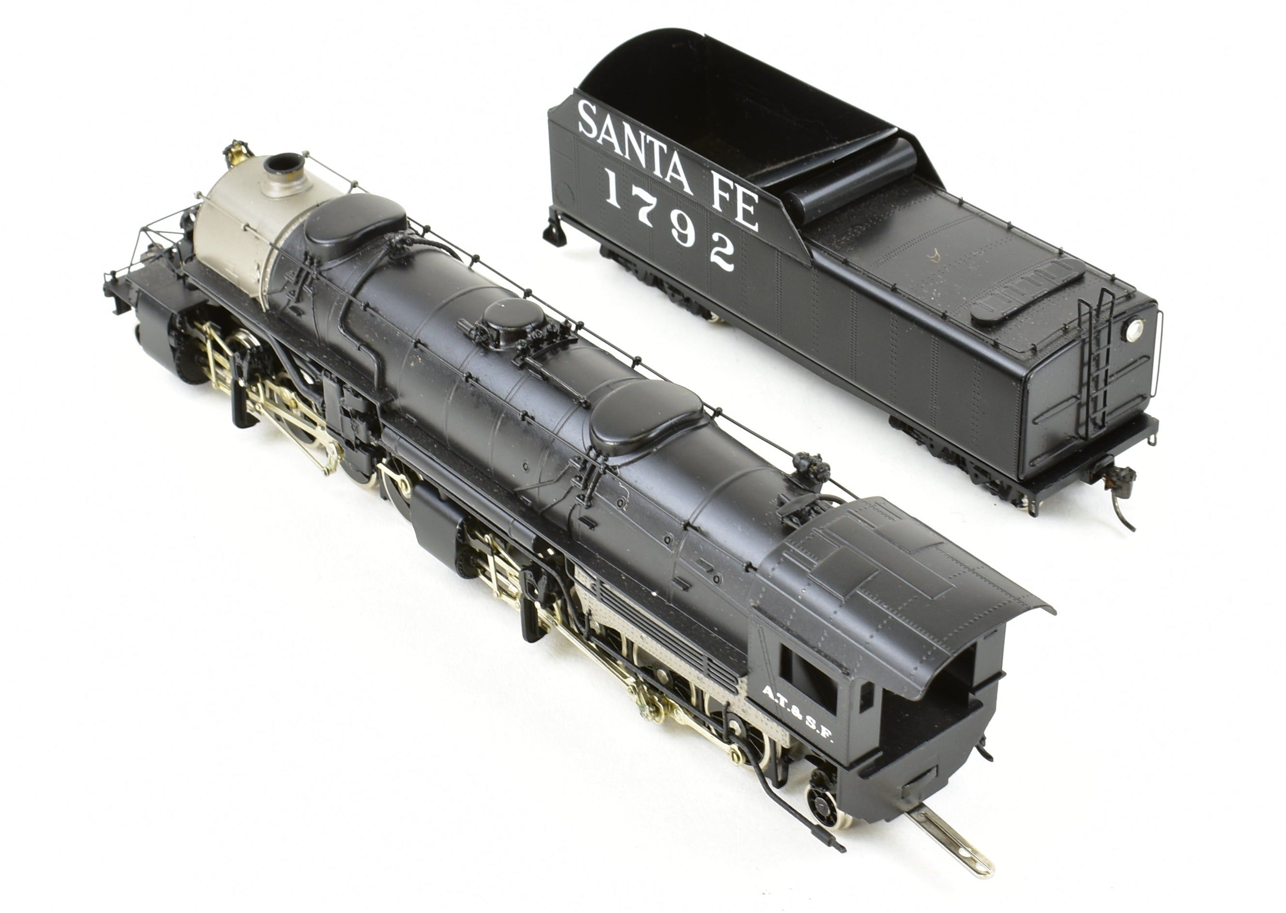 HO Scale Brass ATSF - Santa Fe USRA 2-8-8-2 Mallet Factory-Painted Powerhouse Model