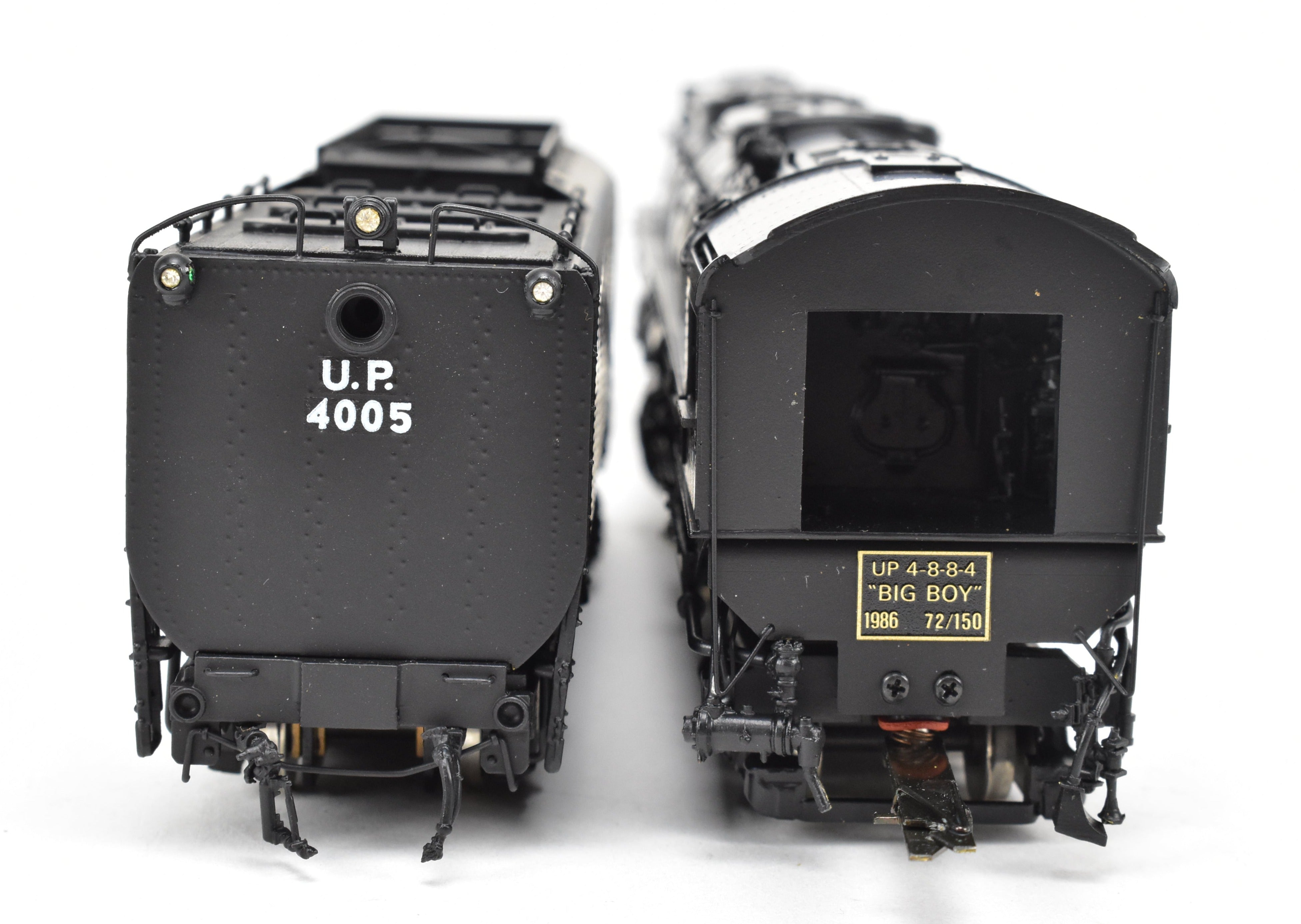 Rare HO Scale Brass Model Train - PFM Tenshodo Union Pacific 4-8-8-4 Big Boy Locomotive #4005 from 1986 Run