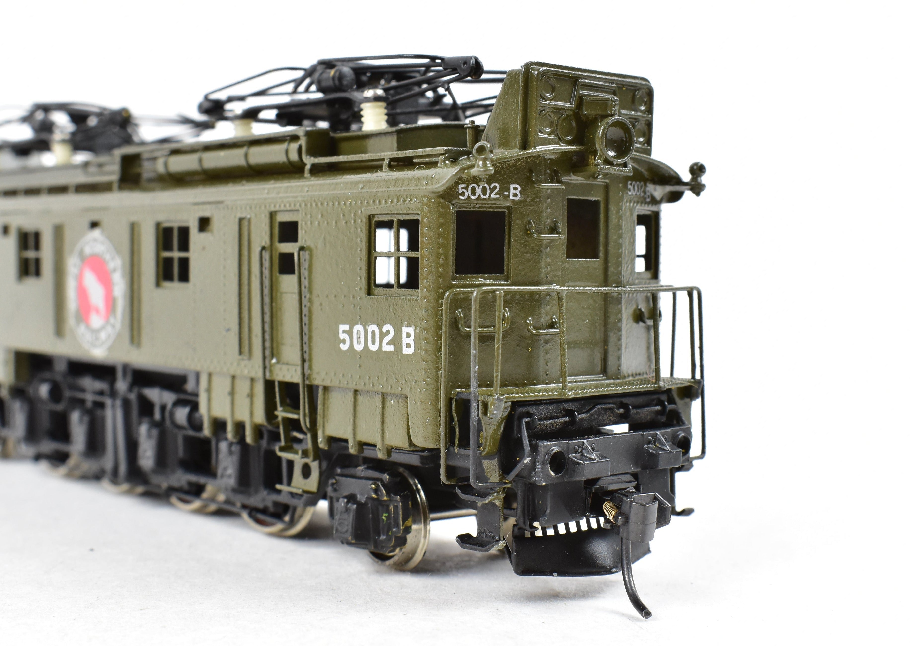 NPP Nickel Plate Great Northern Z-1 Unpowered Single Unit Electric Locomotive, Custom Painted
