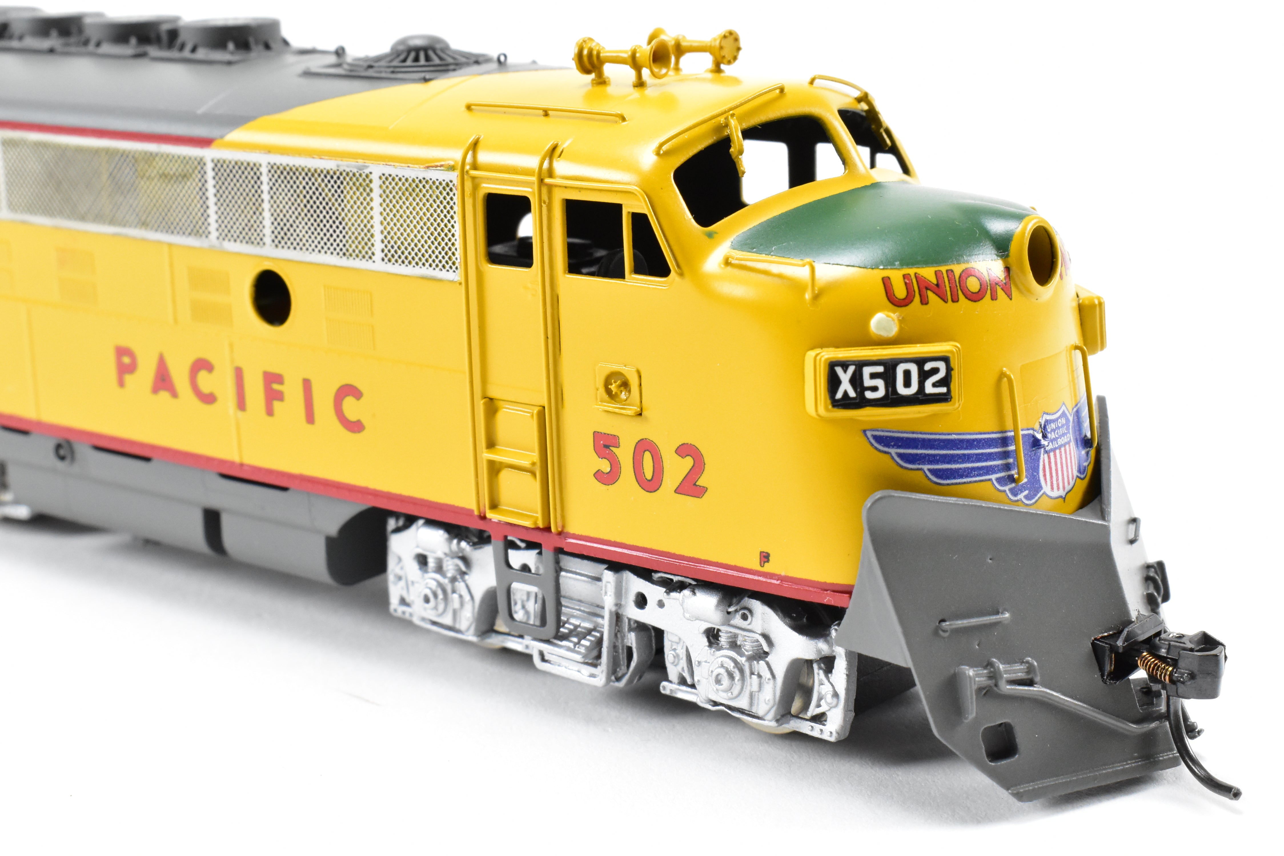 HO Brass Oriental Limited Union Pacific EMD F9MA Locomotive with Snowplow #502
