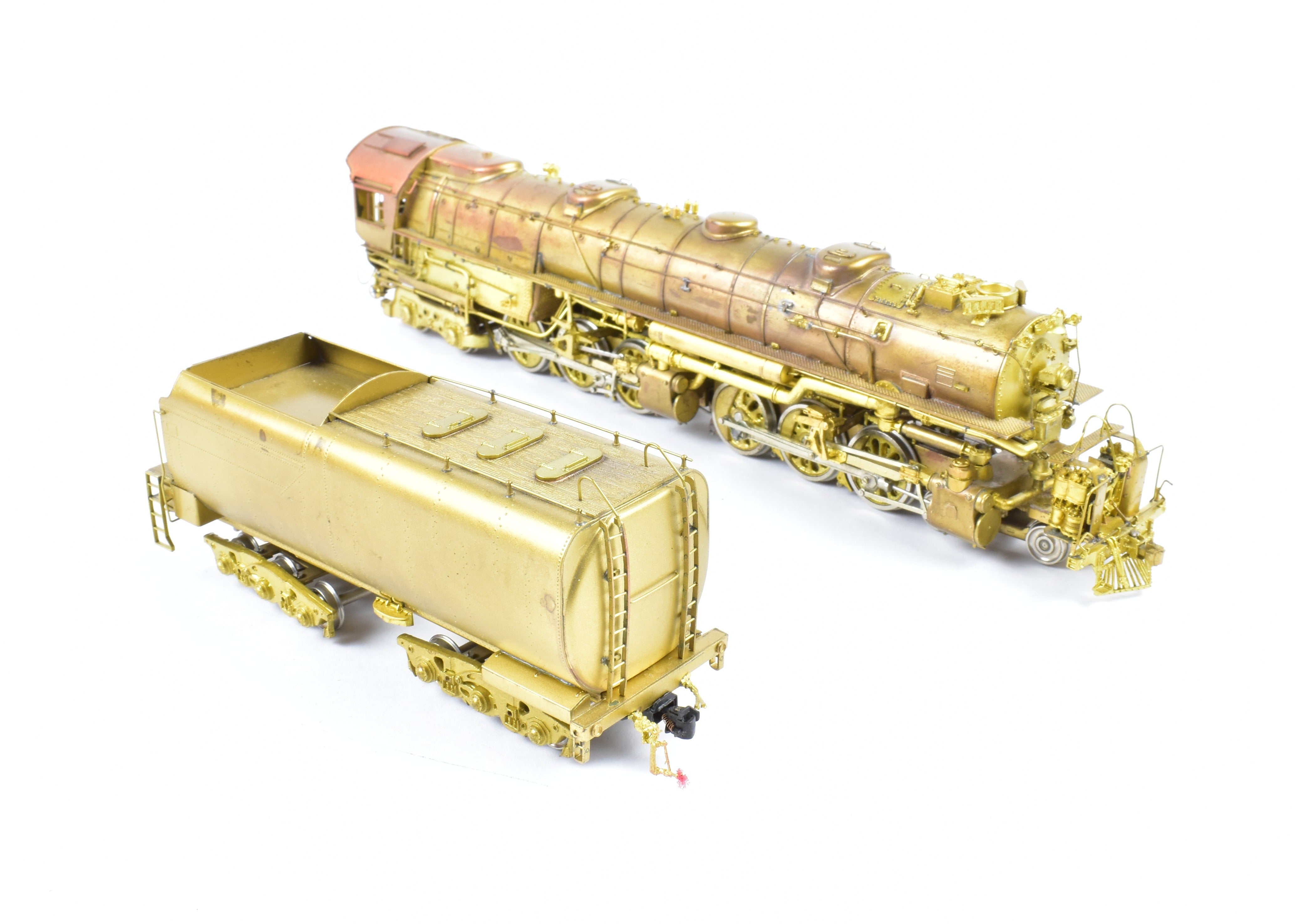 High - Quality HO Scale Brass Key Imports Union Pacific 3900 Class 4 - 6 - 6 - 4 Challenger Coal Version Model Train