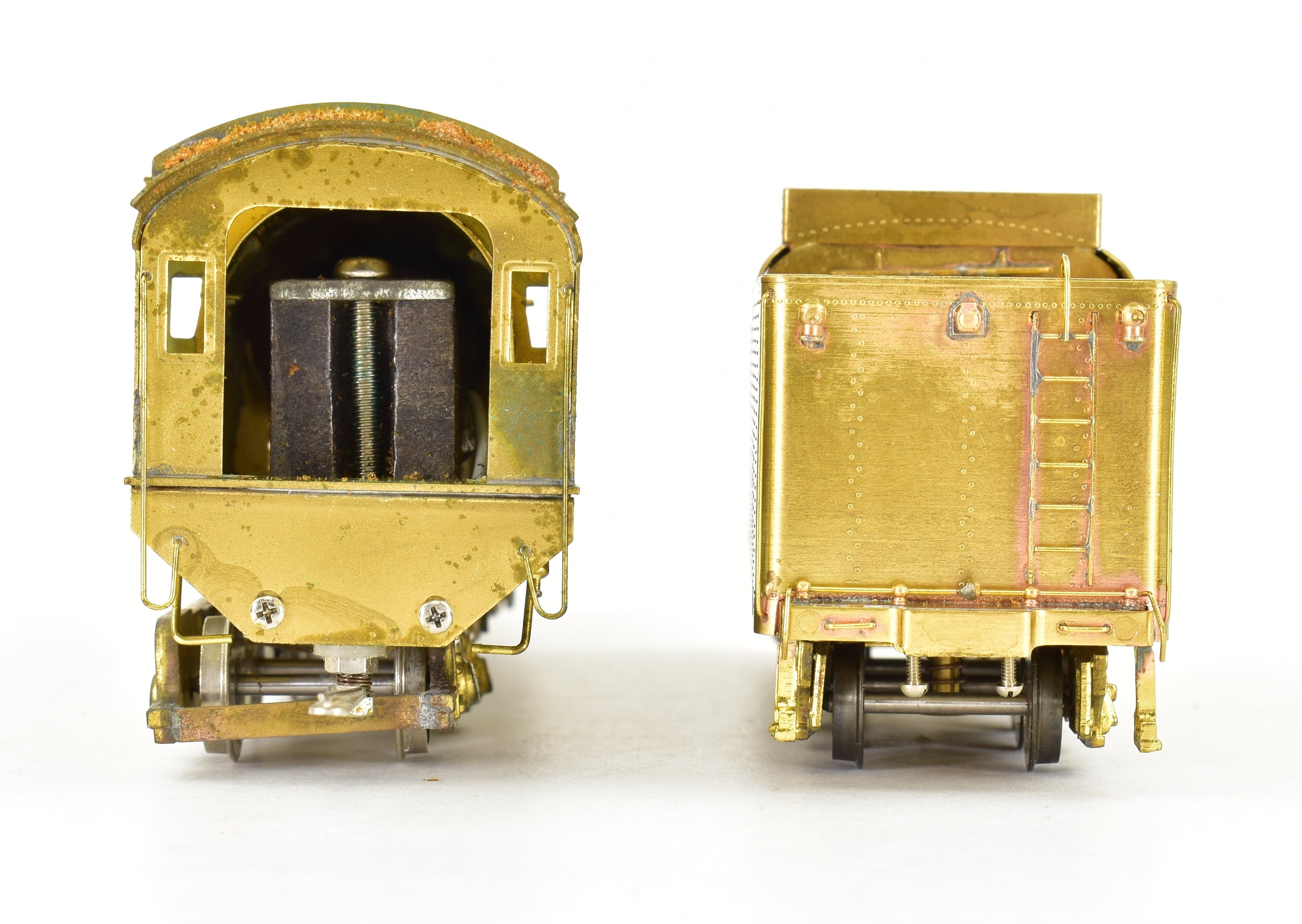 HO Brass Nickel - Plated DL&W Lackawanna Class Q - 4 4 - 8 - 4 Modern Pocono Model