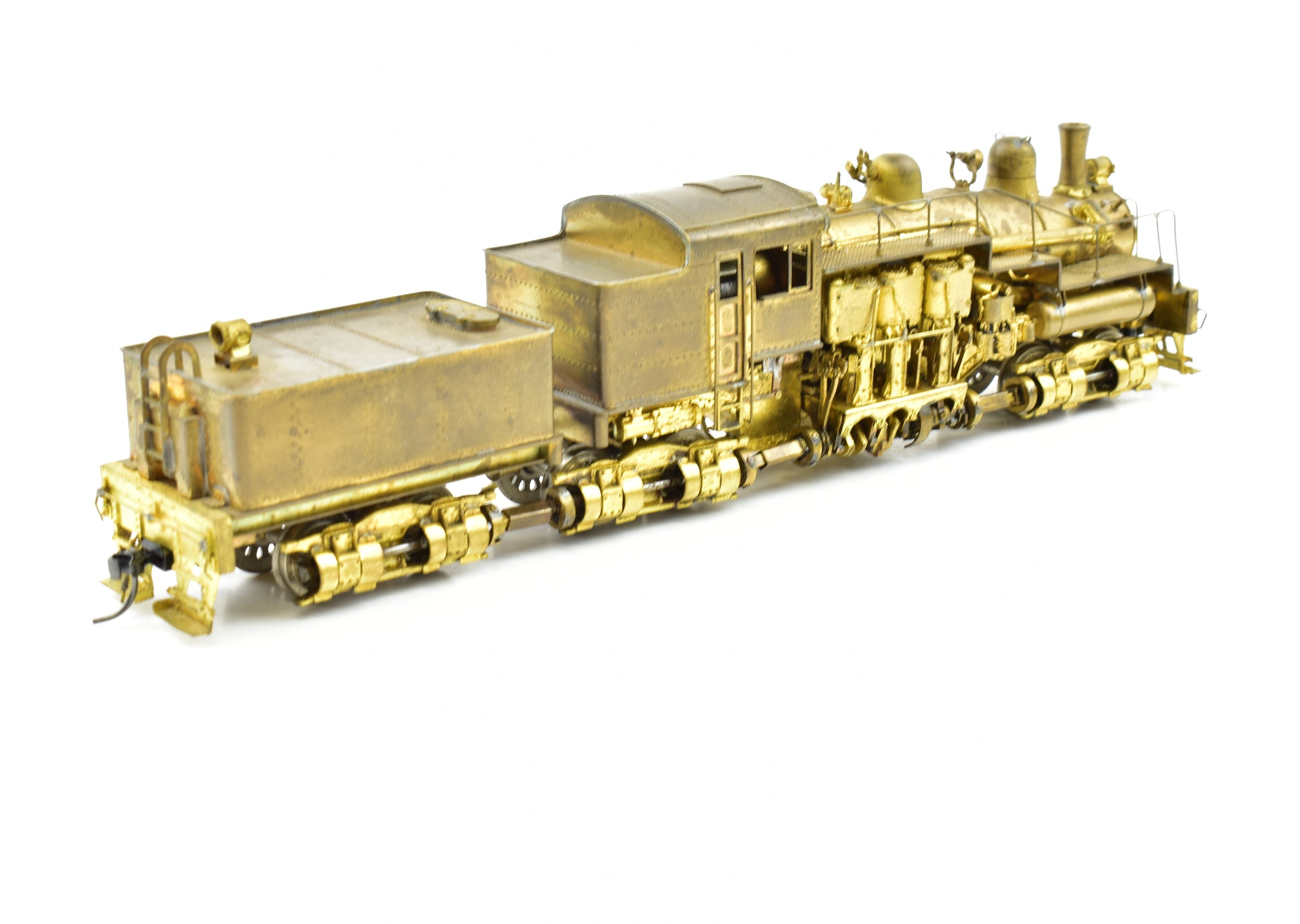 HO Scale Brass Max Gray Western Maryland 3 - Truck Shay Model in Gray