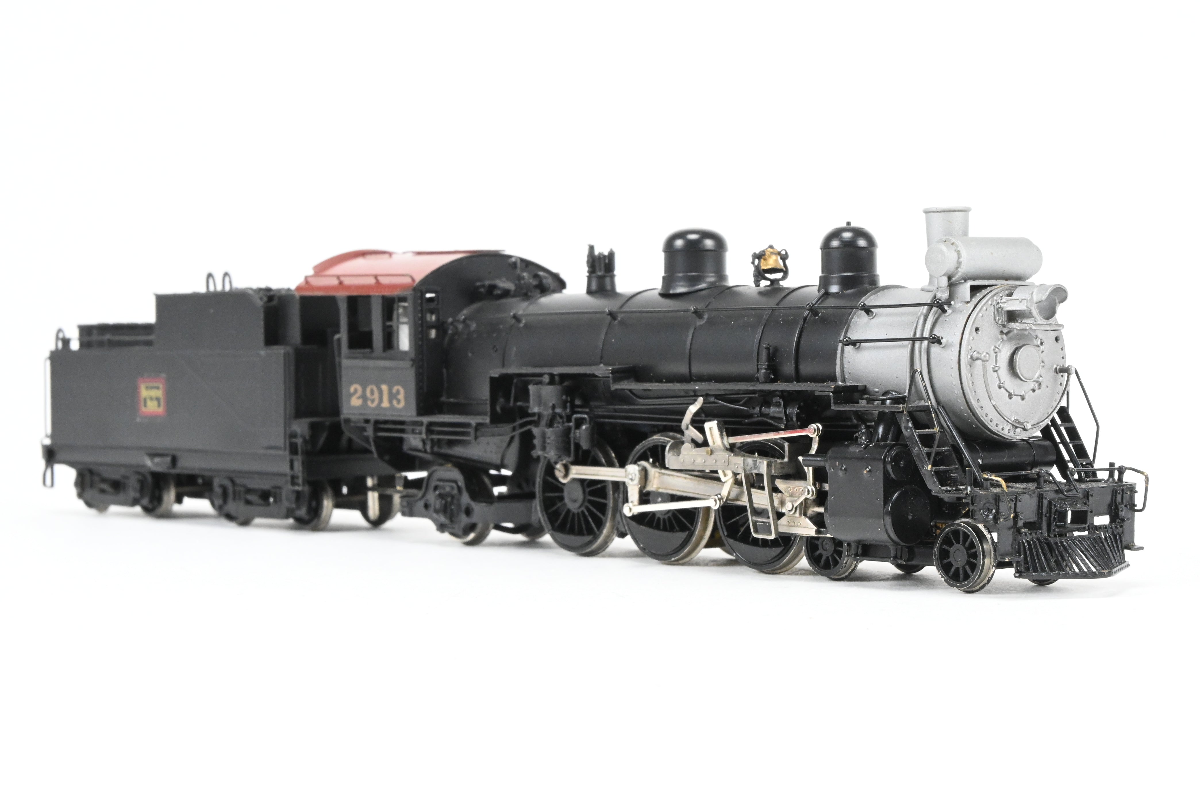 HO Scale Brass LMB Models CB&Q - Burlington Route 4-6-2 S-2 Pacific Type Steam Locomotive Model with Custom Painting