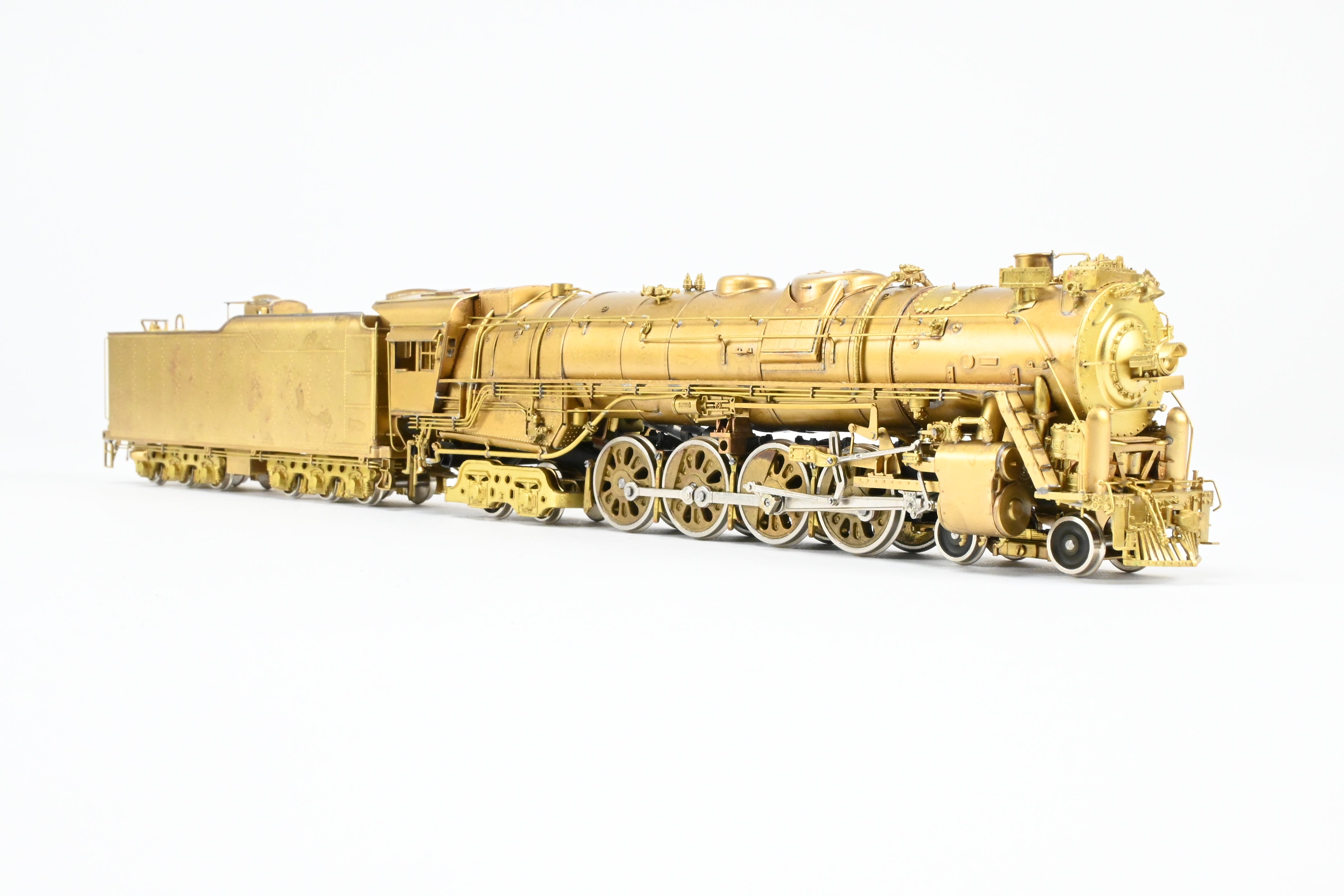 High - Quality HO Scale Brass PFM - Fujiyama Missouri Pacific 2200 Class 4 - 8 - 4 Steam Locomotive Model