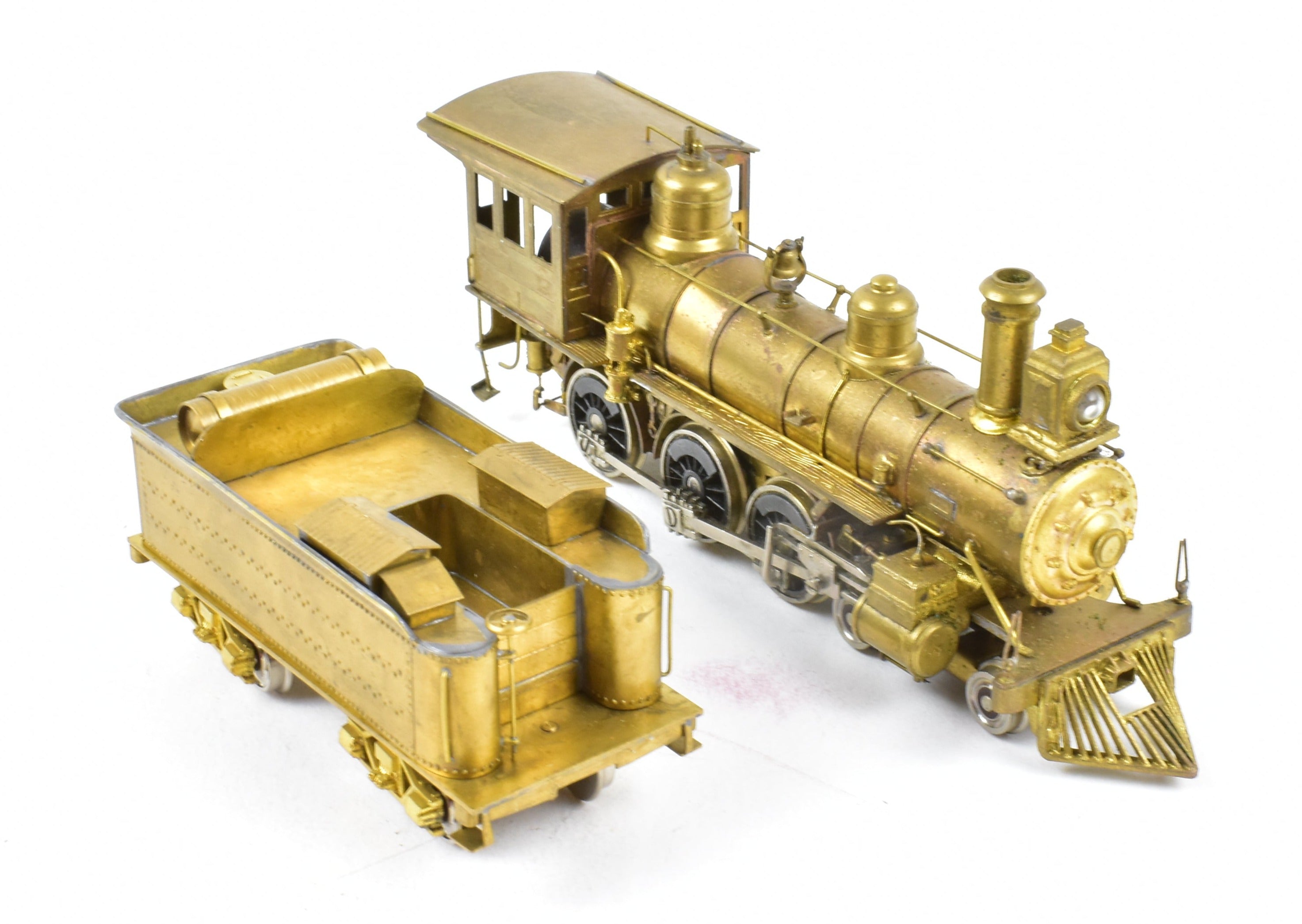 HO Scale Brass Model Train - Model Engineering Works Colorado Midland 4-6-0 Ten Wheeler Locomotive with Upgraded Drive System