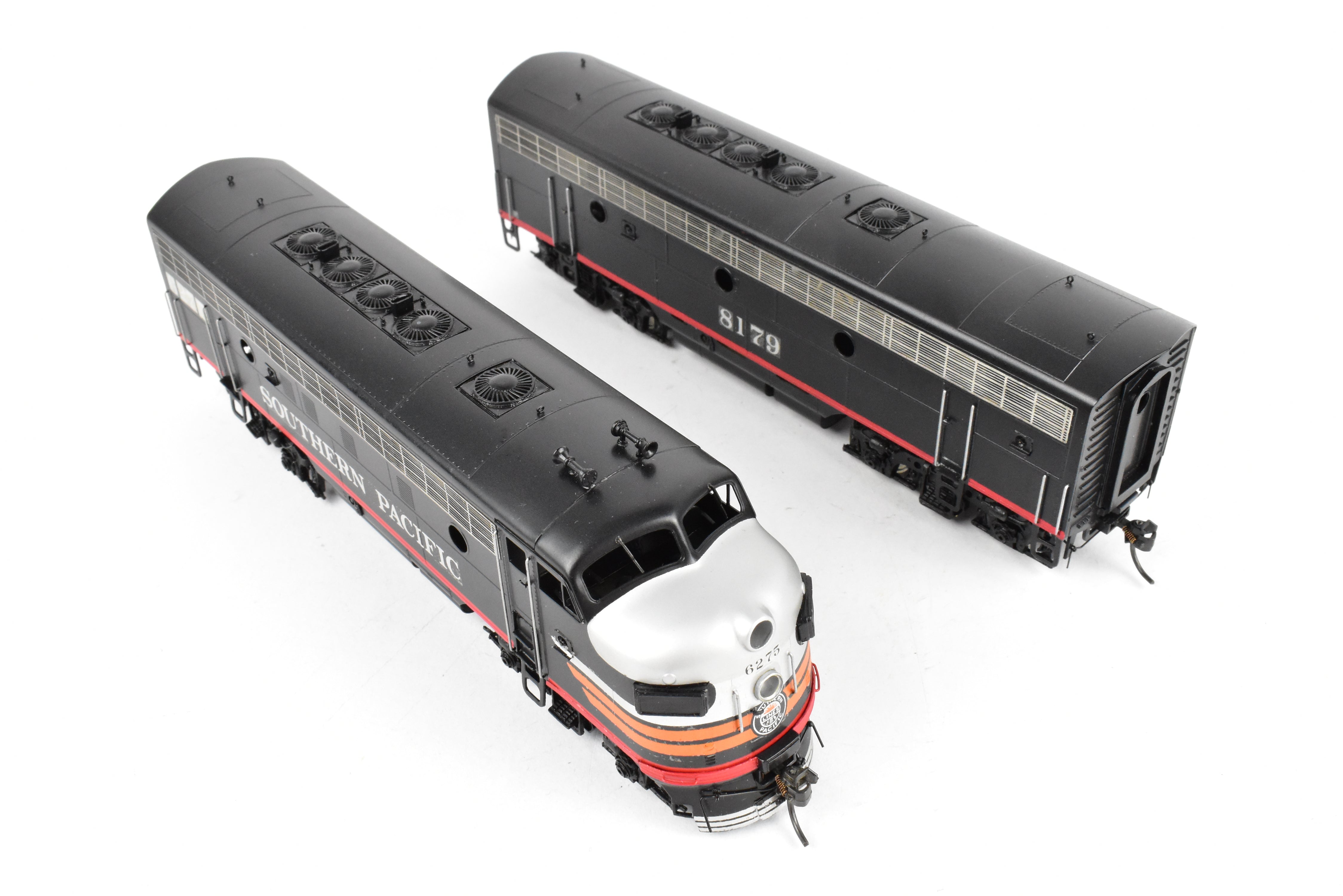 HO Scale Brass Southern Pacific EMD F7 A/B 1500 HP Phase I Set from Oriental Limited with Factory Painting