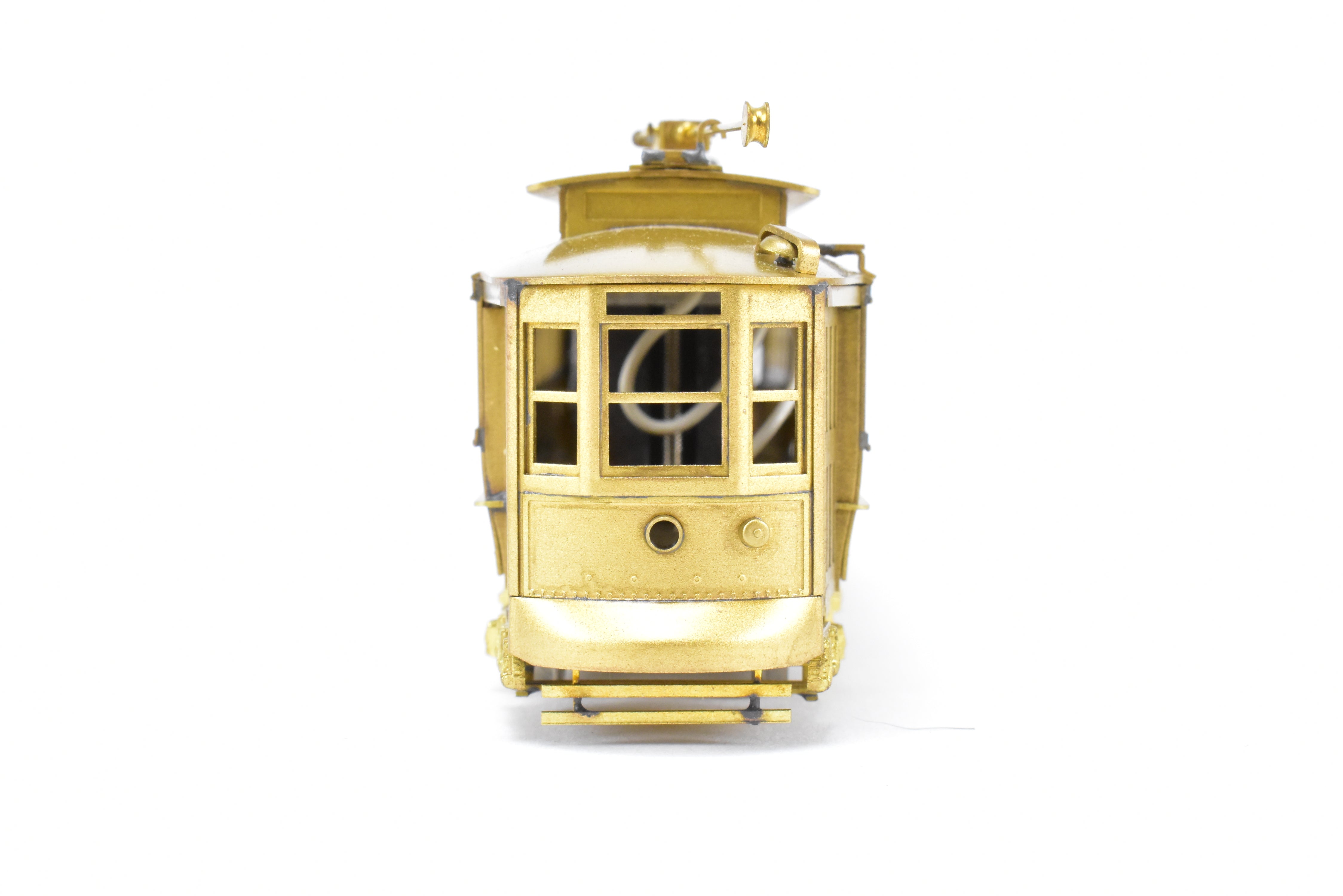 HO Scale Custom Brass TARS Third Avenue Railway System 400 Series Trolley Model - High - Quality HO Brass NJ Imported Collectible