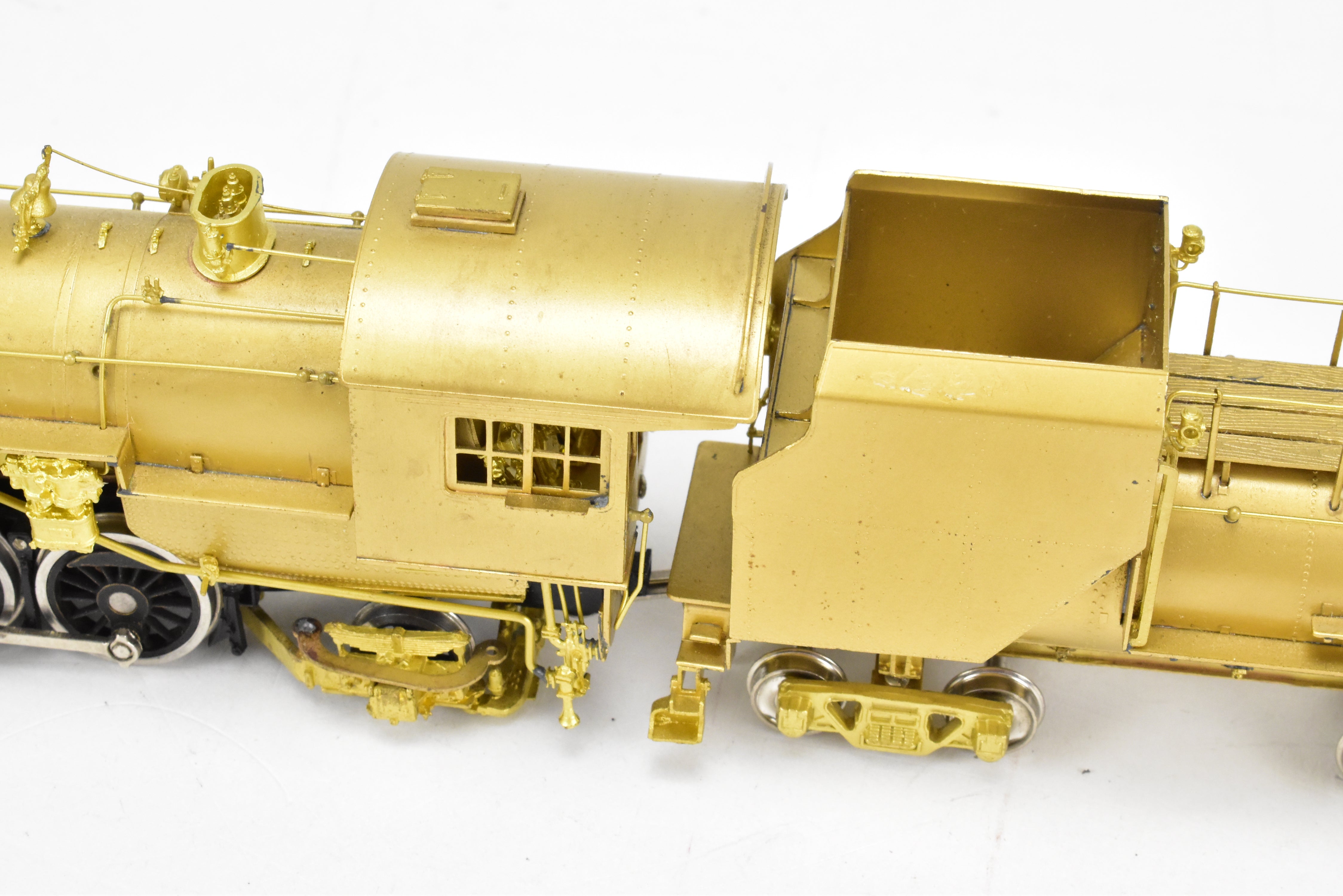 High - Quality HO Scale Brass Nickel - Plated Erie Railroad N - 1 2 - 8 - 2 Model Train by NPP - Nickel Plate Products