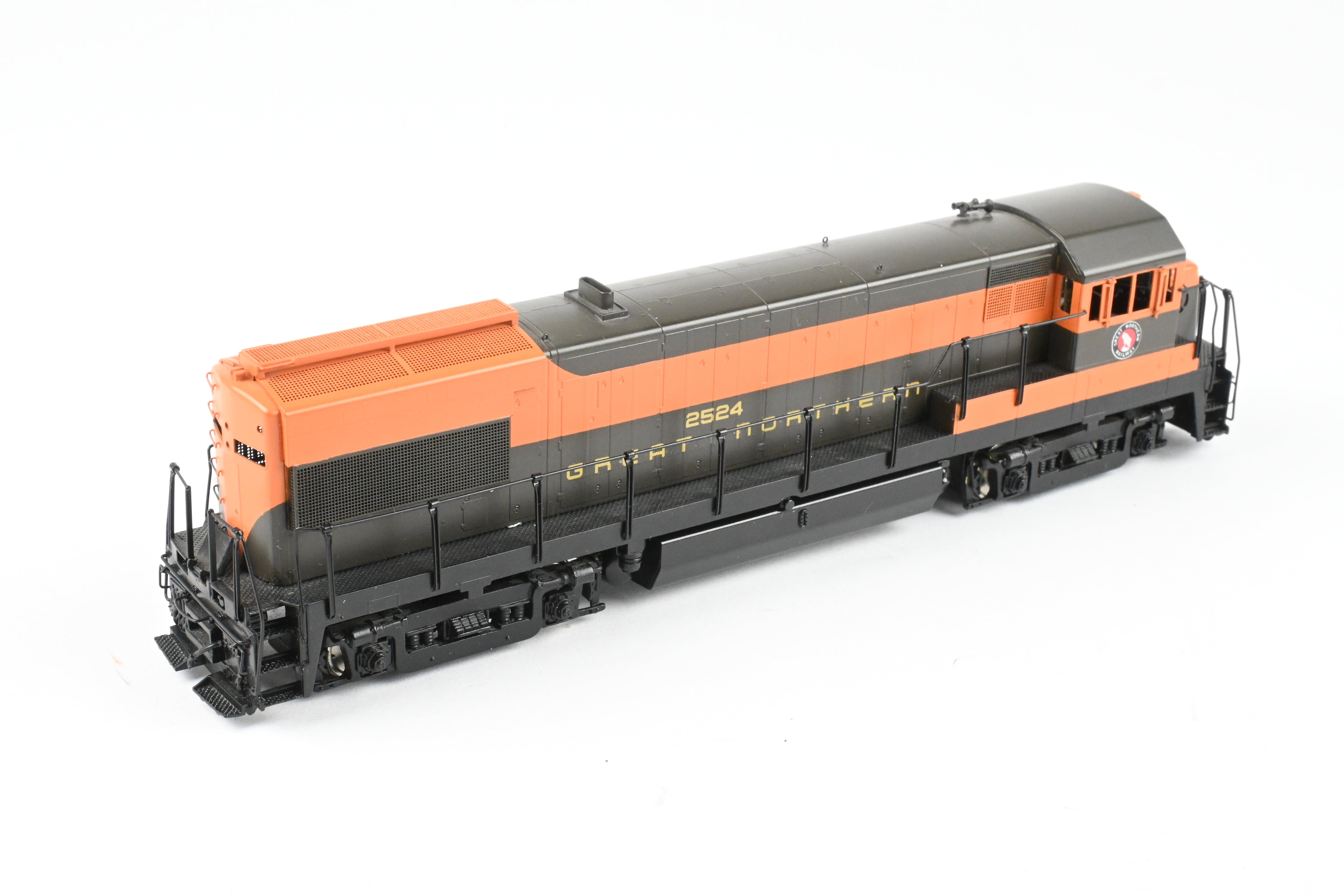 HO Brass Oriental Limited GN - Great Northern GE U-30B 3000HP Custom Painted Road Switcher #2524
