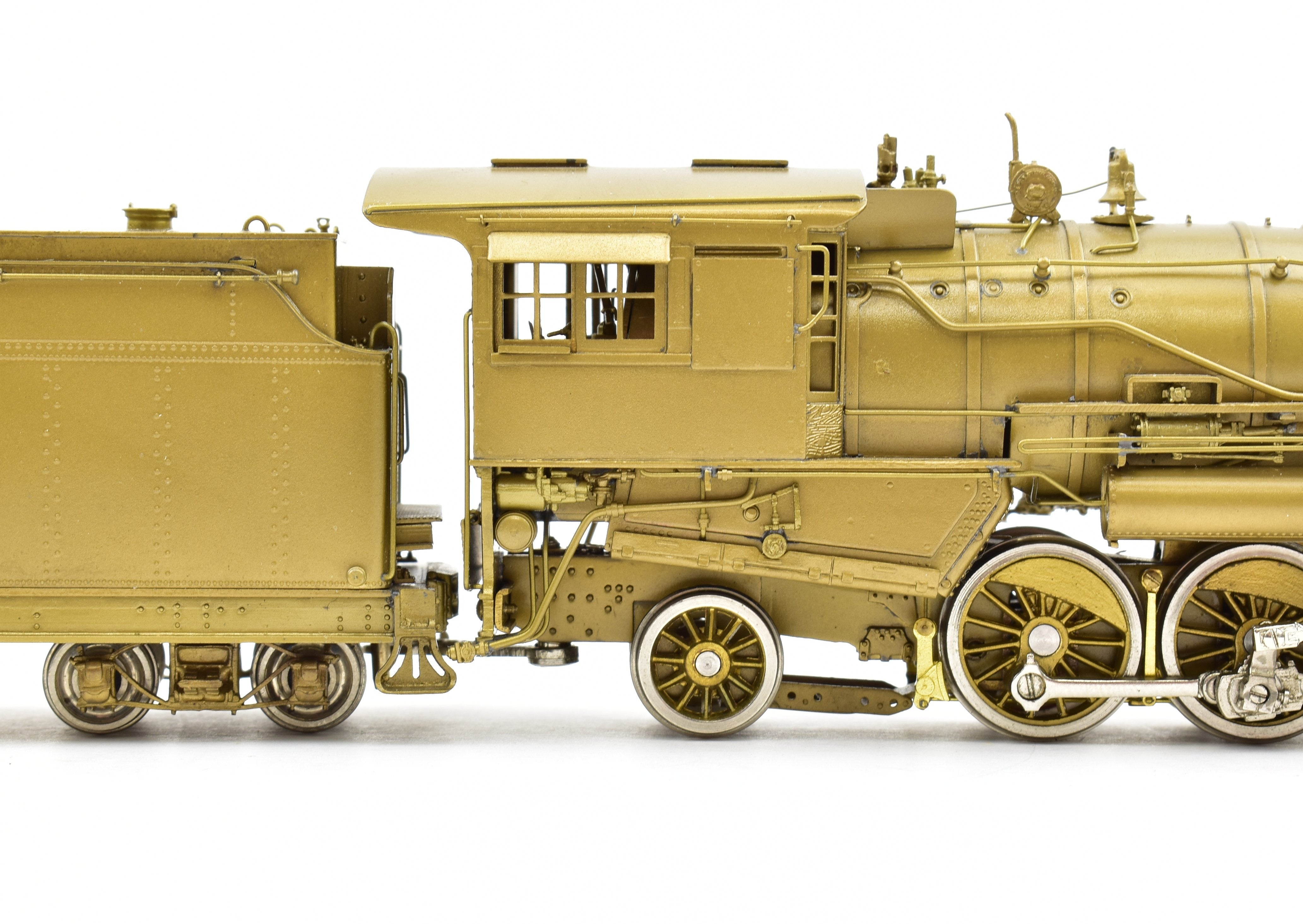 High - Quality HO Scale Brass PFM - SKI Model Train: Northern Pacific Class W - 1 2 - 8 - 2 from 1982 Production Run
