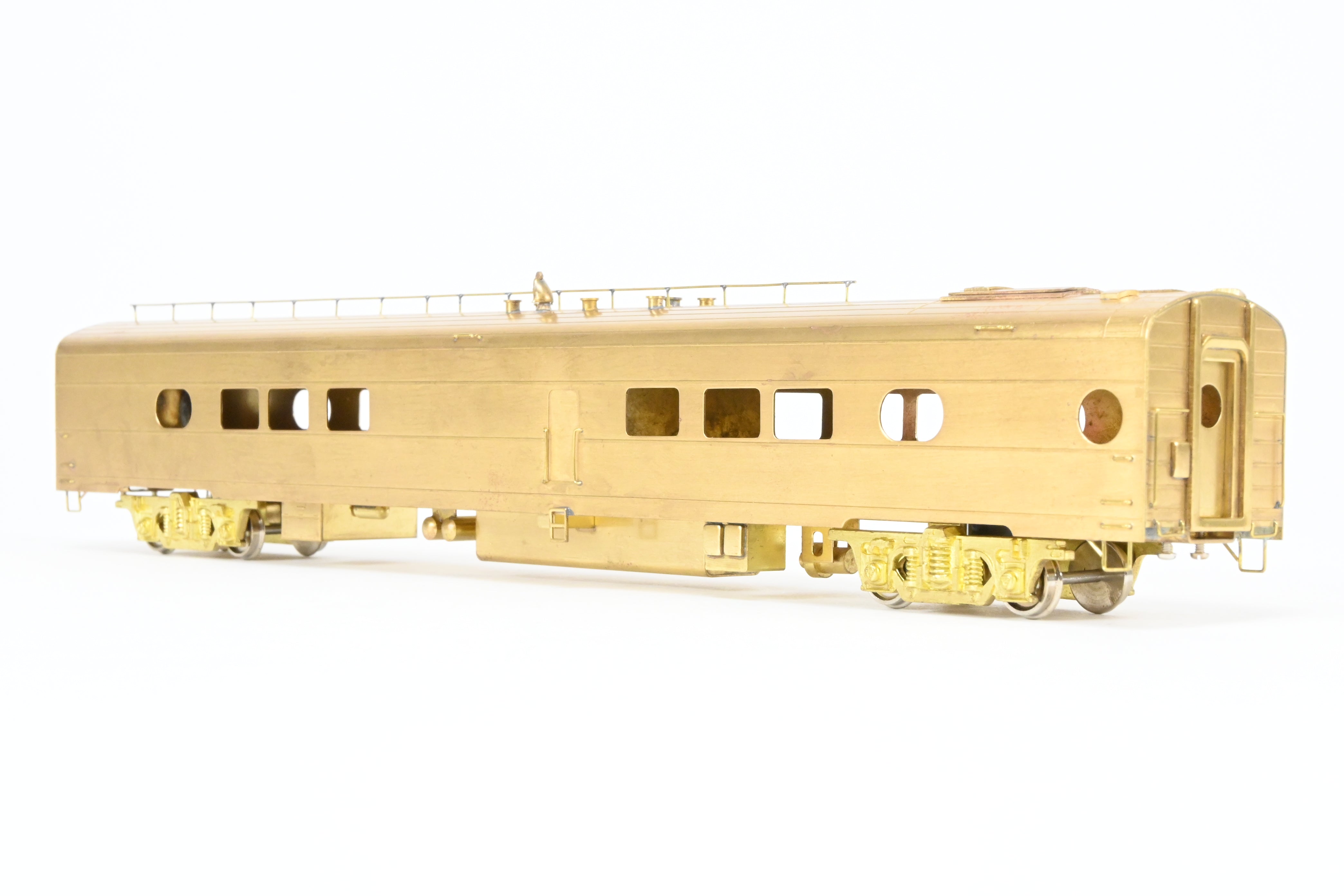 High - Quality HO Scale Brass Soho Milwaukee Road #162 Tap - Lounge Model for Model Train Enthusiasts