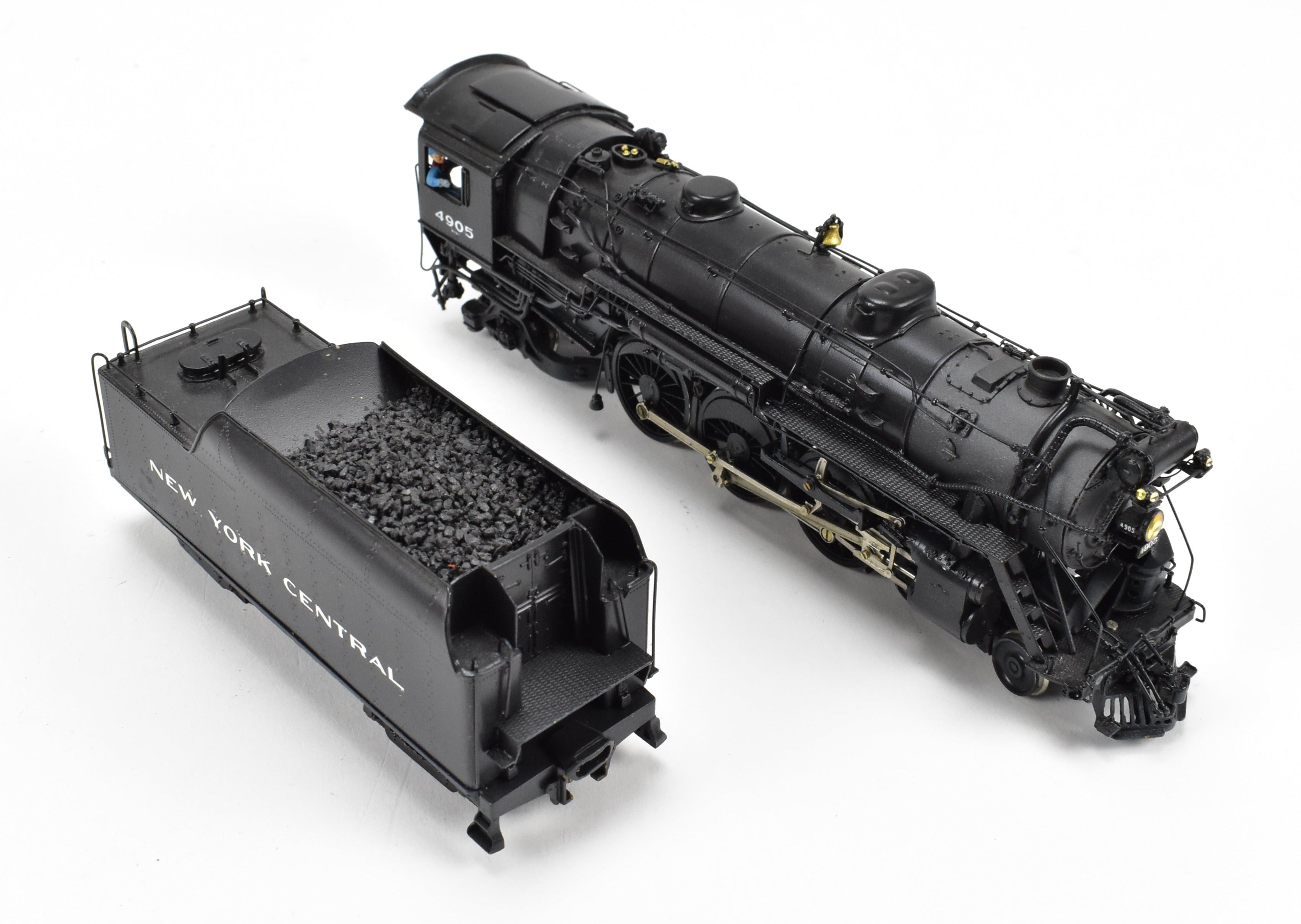 HO Scale Brass Sunset Models NYC - New York Central K - 5b 4 - 6 - 2 Professional Painted Steam Locomotive Model No. 4905