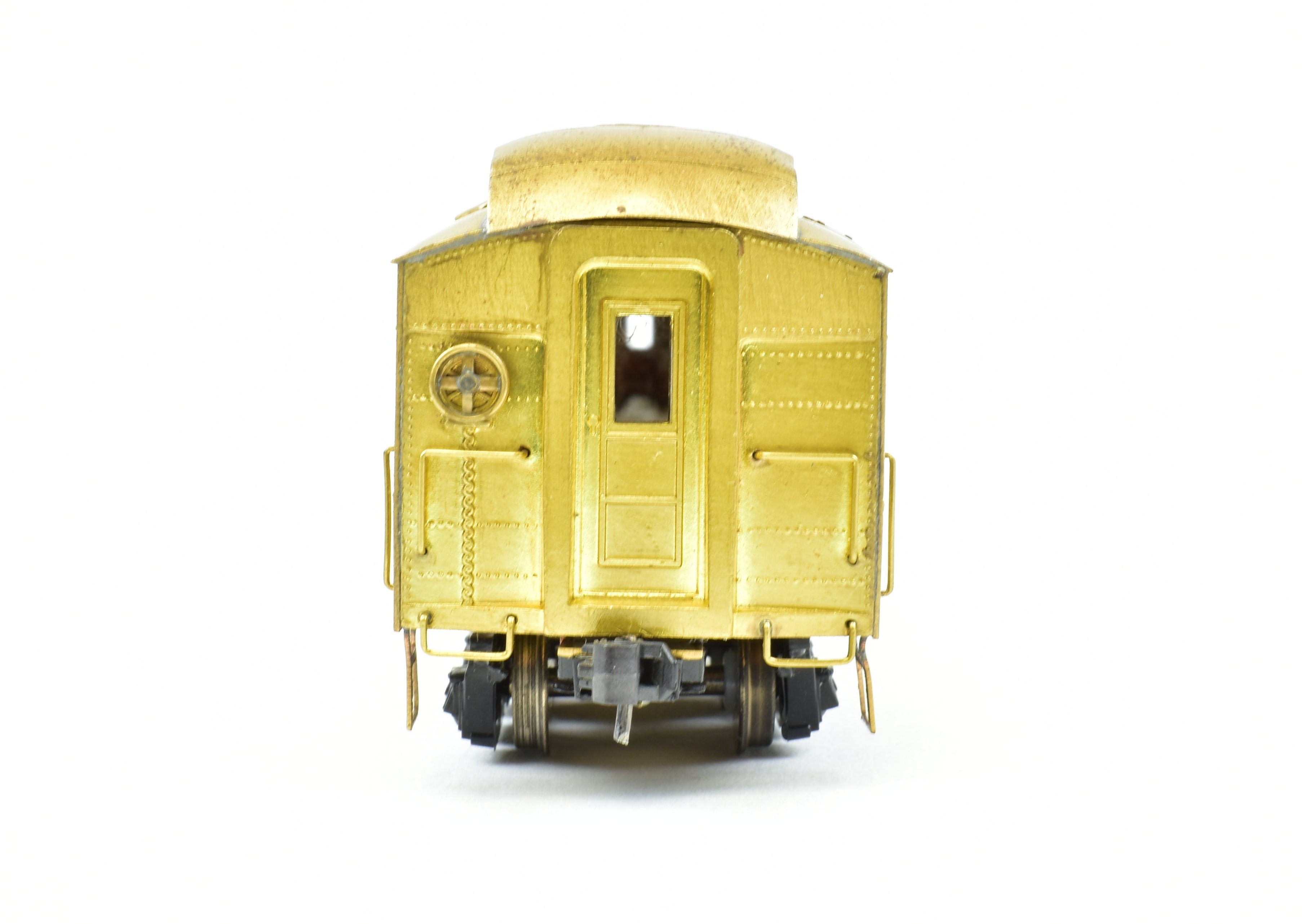 HO Scale Brass Lambert Heavyweight Diner with Central Valley Metal-Wheel Trucks