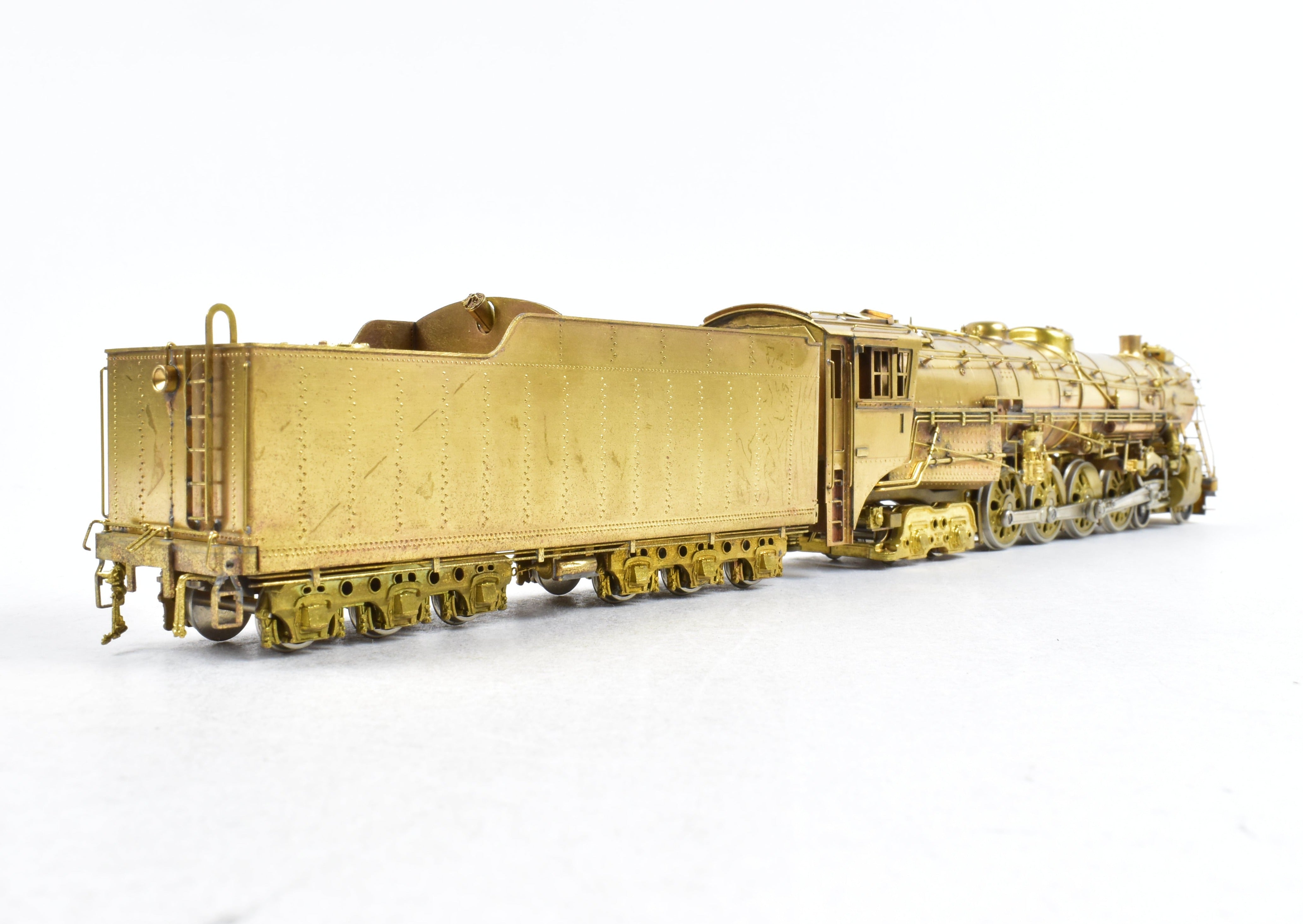 HO Scale Brass Pacific Fast Mail (PFM) Model Train - Toby CB&Q Burlington Route 4-8-4 Class O-5 Crown Model from 1969 Run