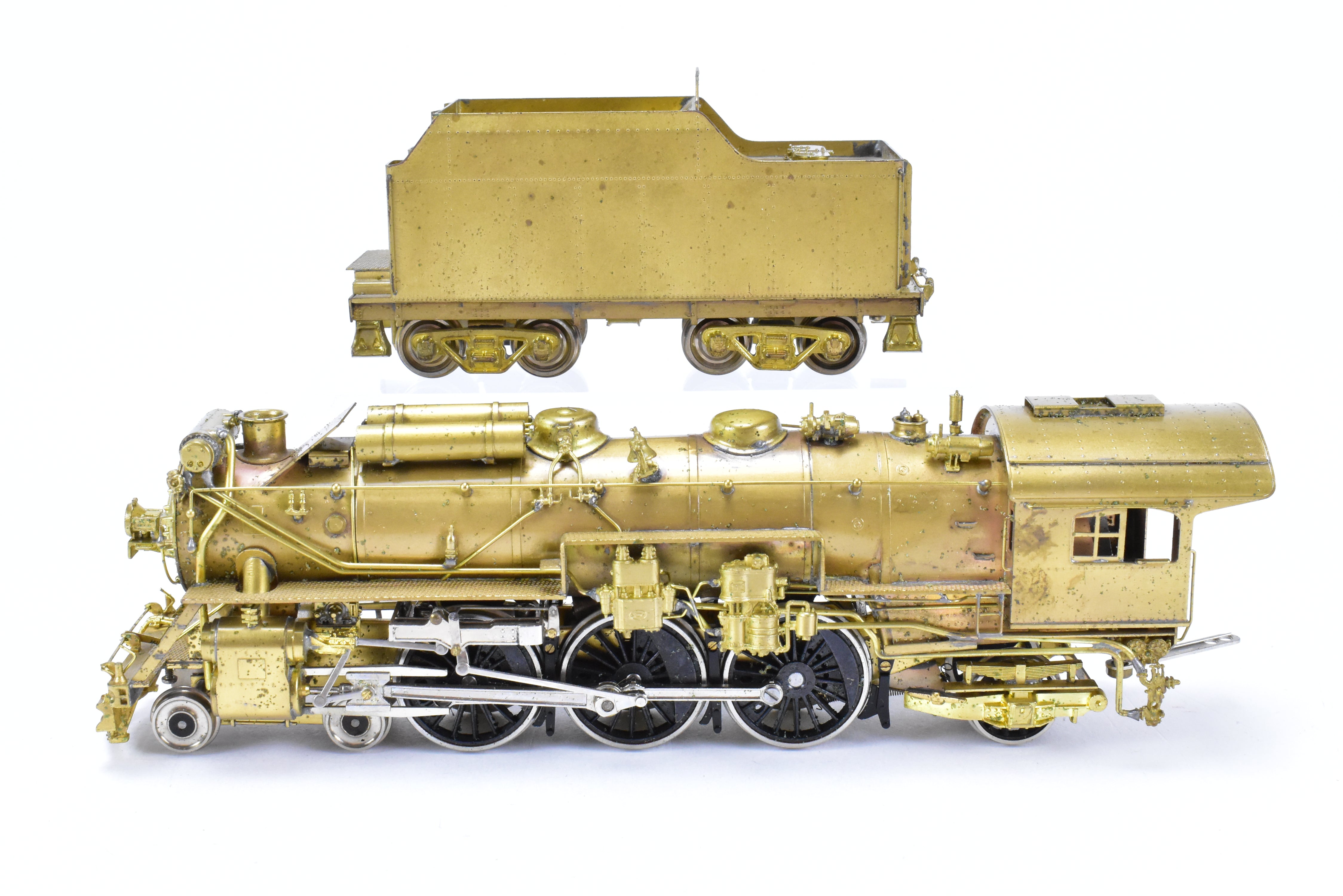 HO Scale Custom Brass New Haven I-4 4-6-2 Pacific Model Train by NJ Custom Brass