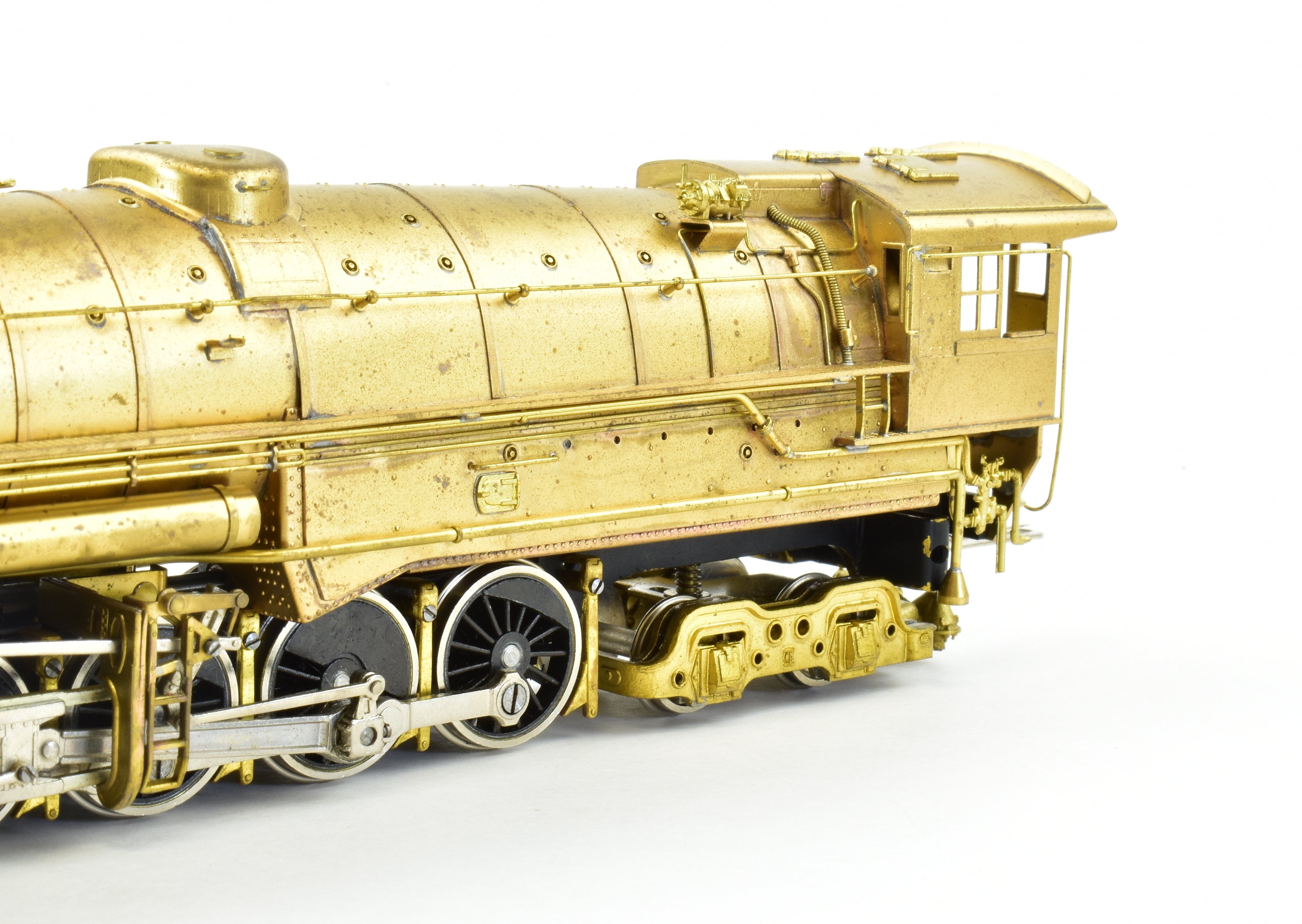 HO Scale Brass Model Train - PFM Fujiyama Northern Pacific Class Z - 5 2 - 8 - 8 - 4 Locomotive from 1969 Run with Crown Design