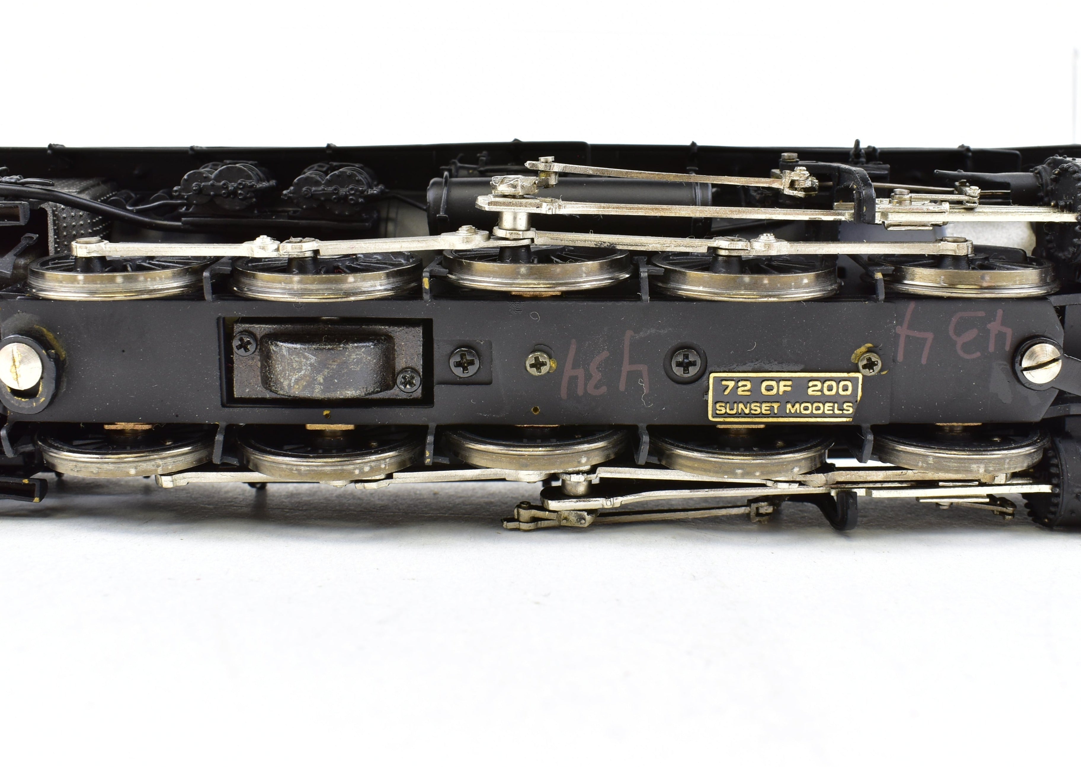 HO Scale Brass Model Train - Sunset Models Southern Pacific F - 3 2 - 10 - 2 Factory Painted Locomotive No. 3661