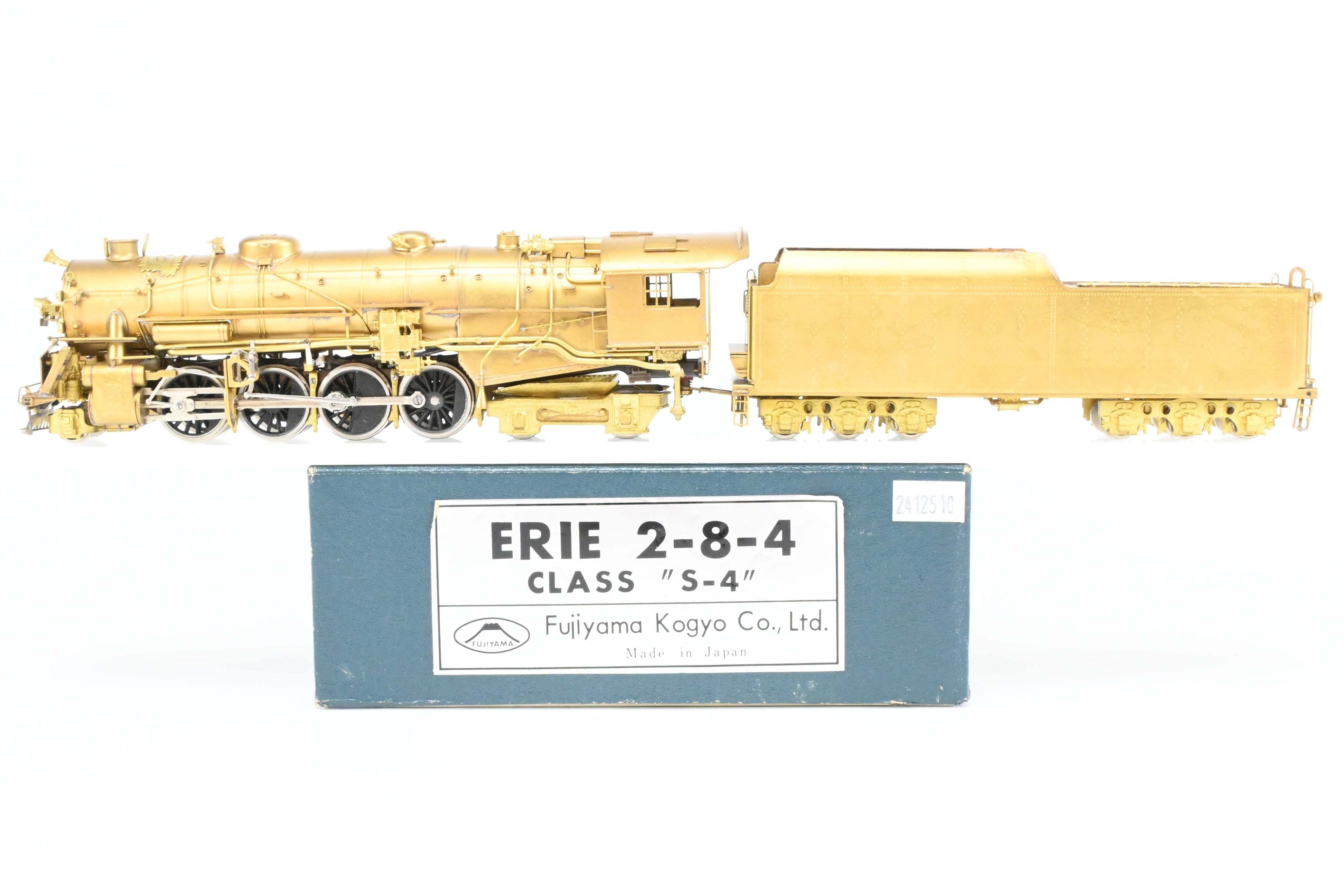 High - Quality HO Scale Brass Model Train PFM - Fujiyama Representing Erie Railroad 2 - 8 - 4 Class S - 4