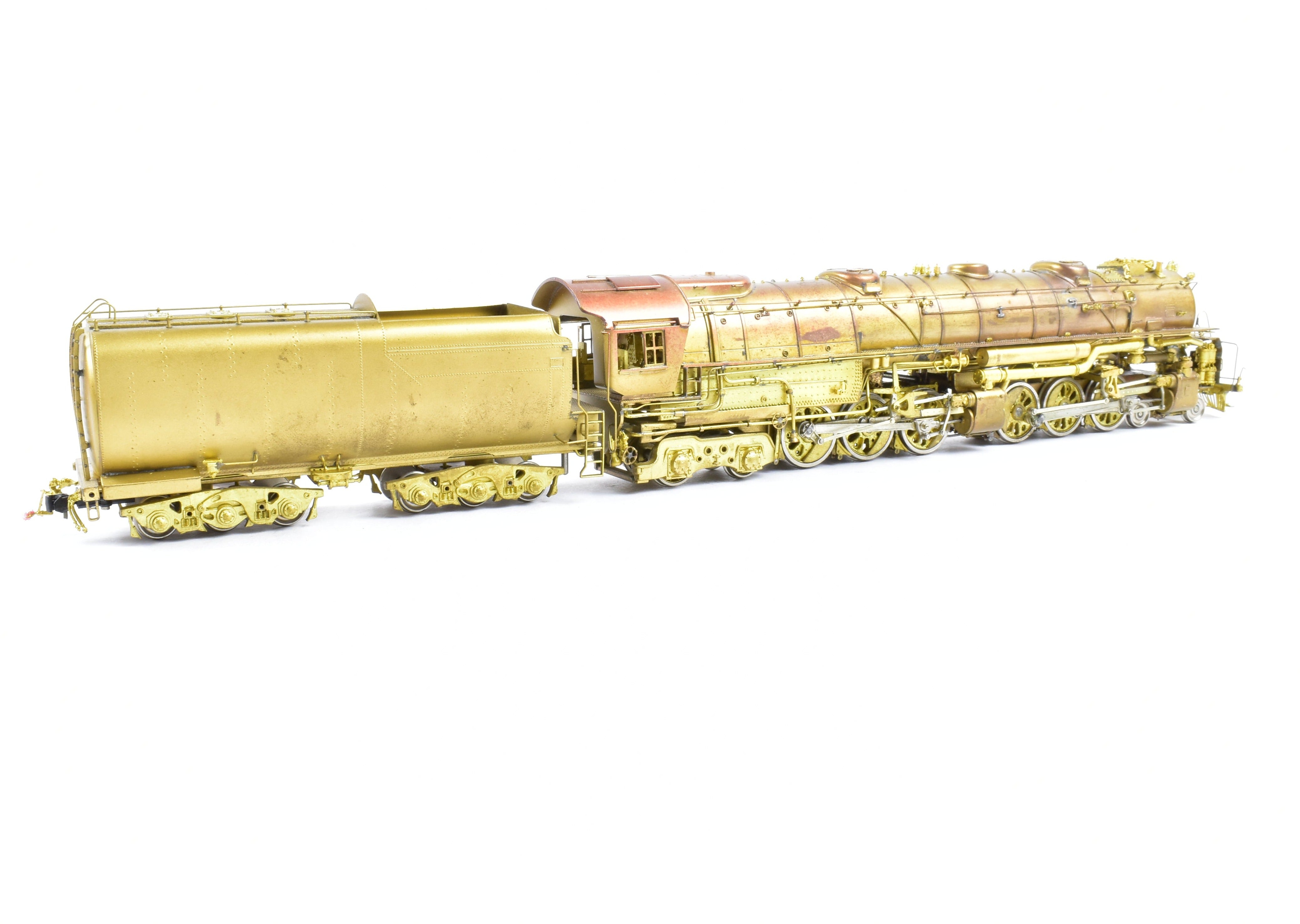 High - Quality HO Scale Brass Key Imports Union Pacific 3900 Class 4 - 6 - 6 - 4 Challenger Coal Version Model Train