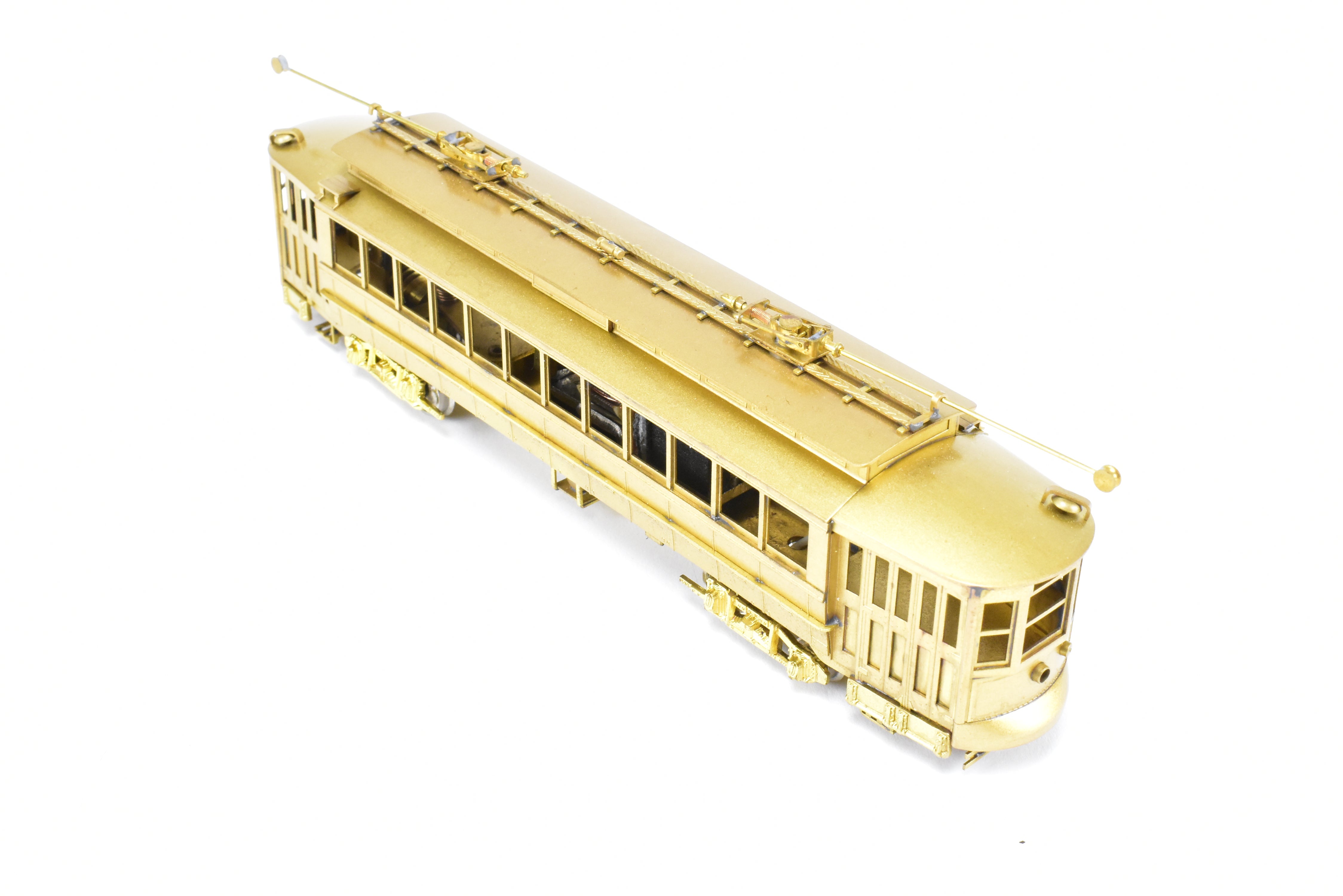 HO Scale Custom Brass TARS Third Avenue Railway System 400 Series Trolley Model - High - Quality HO Brass NJ Imported Collectible