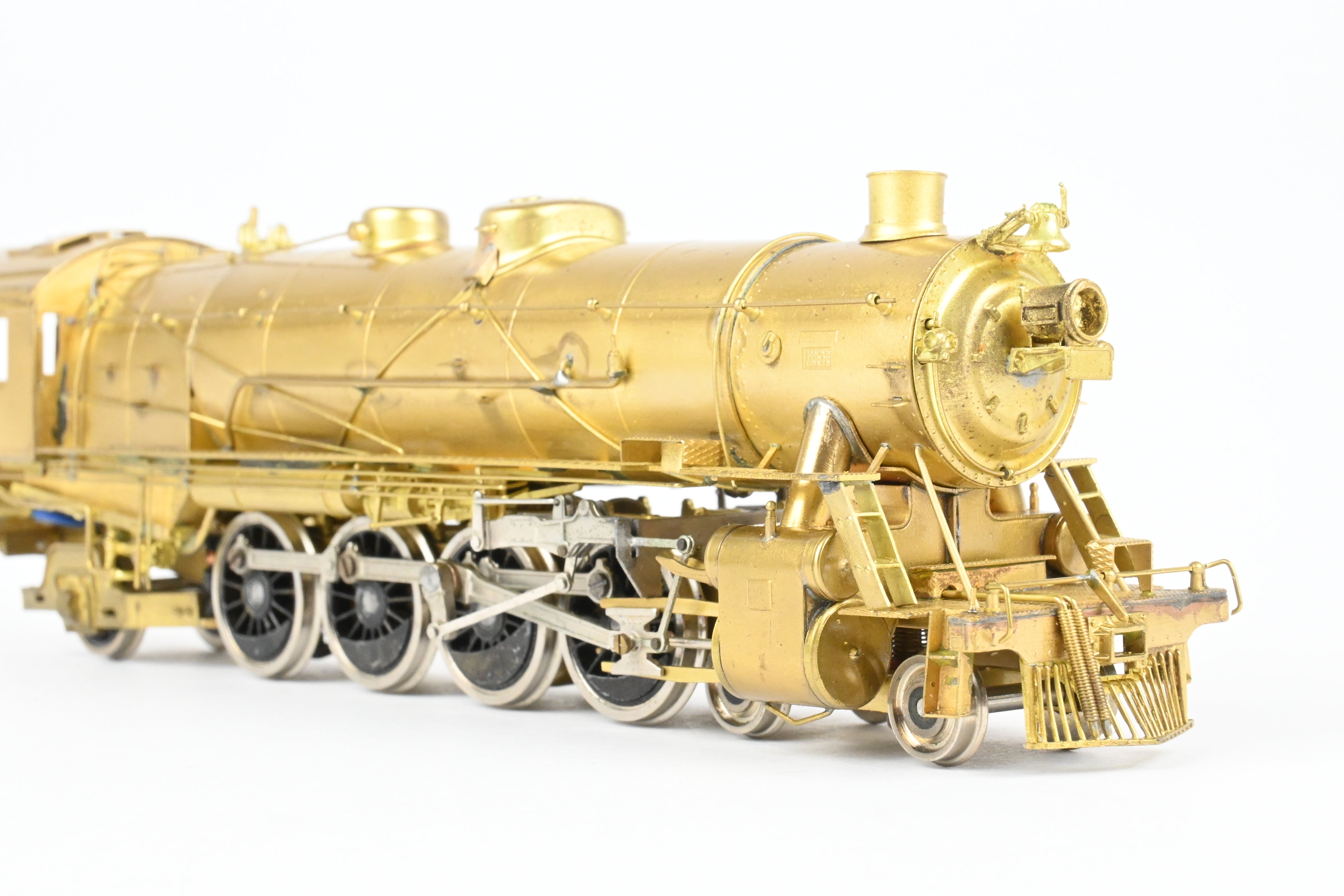 HO Scale Brass Nickel-Plated Model Train - New York Ontario & Western Class Y 4-8-2 Mountain Steam Locomotive by Nickel Plate Products