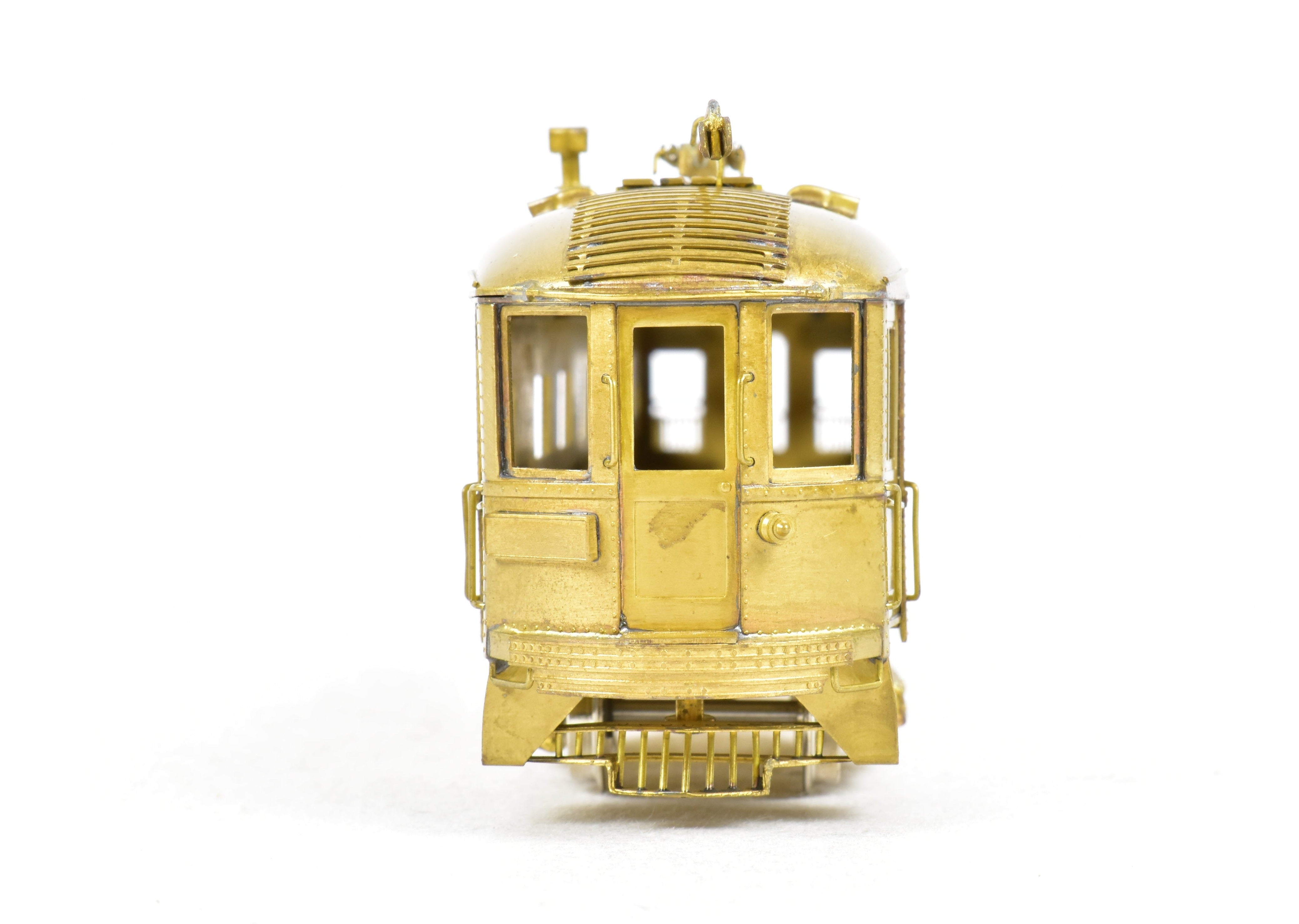 HO Scale Brass Model MTM - Midwest Trolley Museum CNS&M - North Shore Line No. 410 Parlor Observation Trailer Model for Collectors