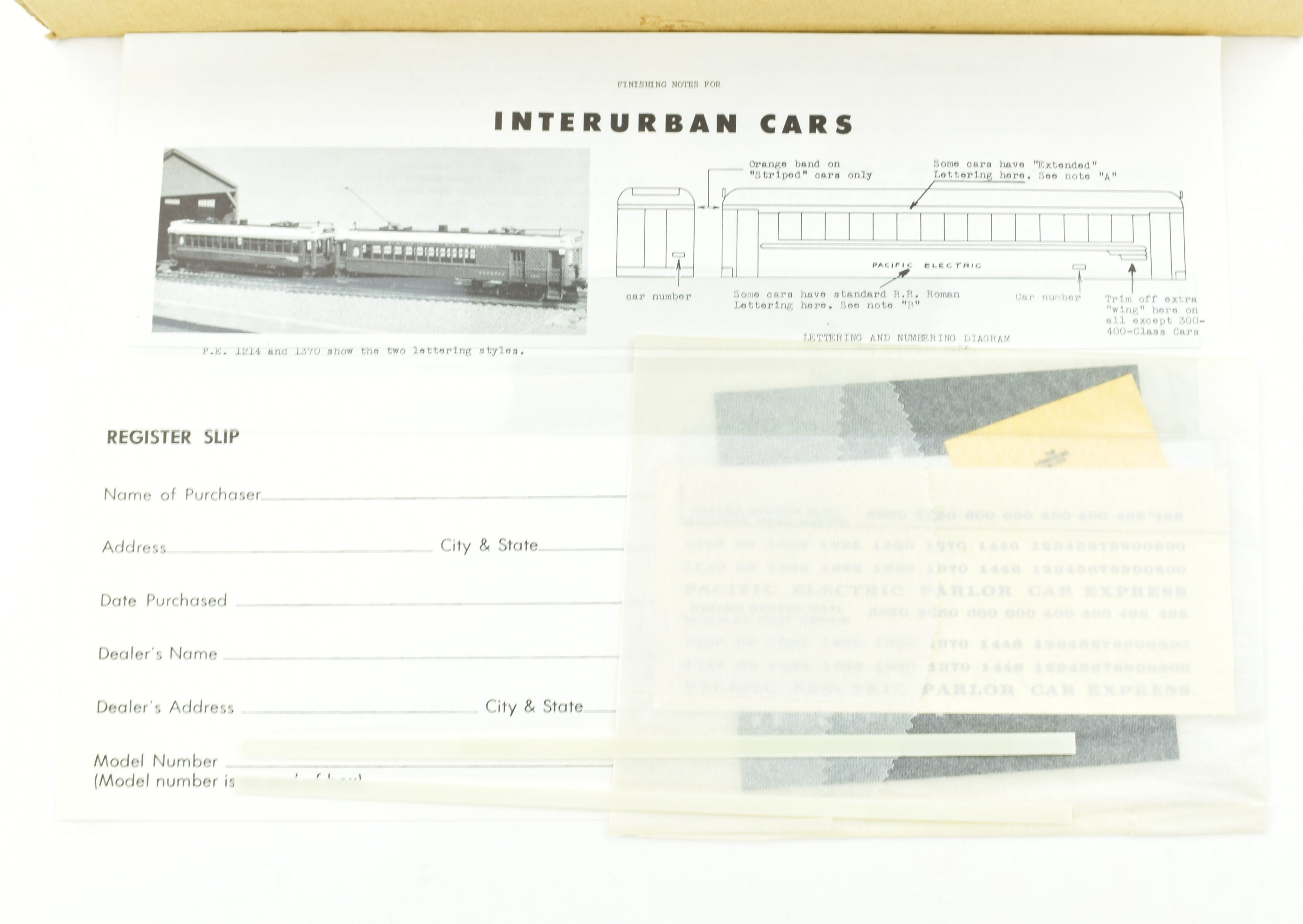 HO Scale Brass Suydam Pacific Electric Commodore Business Car Model