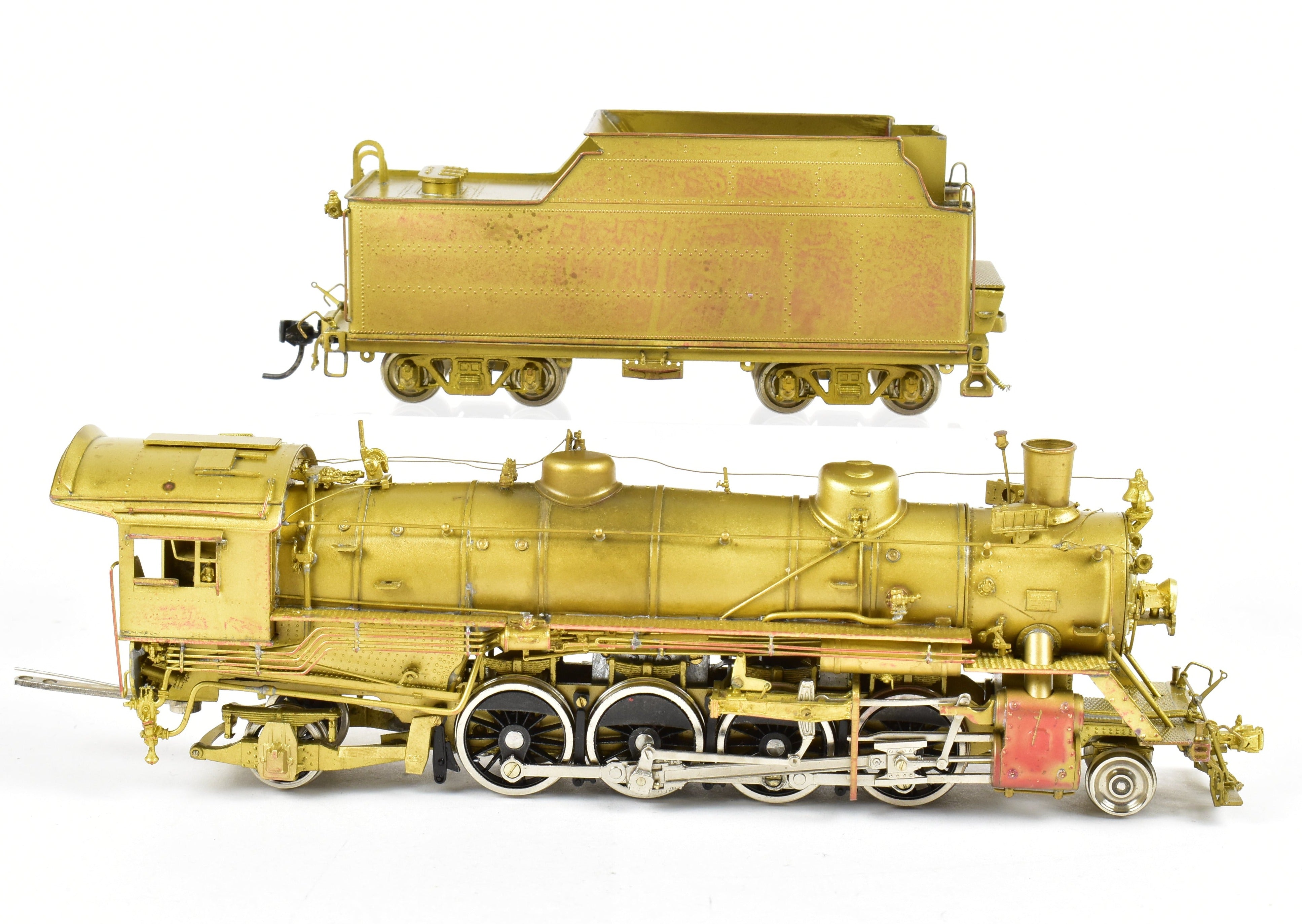 HO Scale Brass Key Imports Union Pacific 2480 Class 2-8-2 Steam Locomotive Model