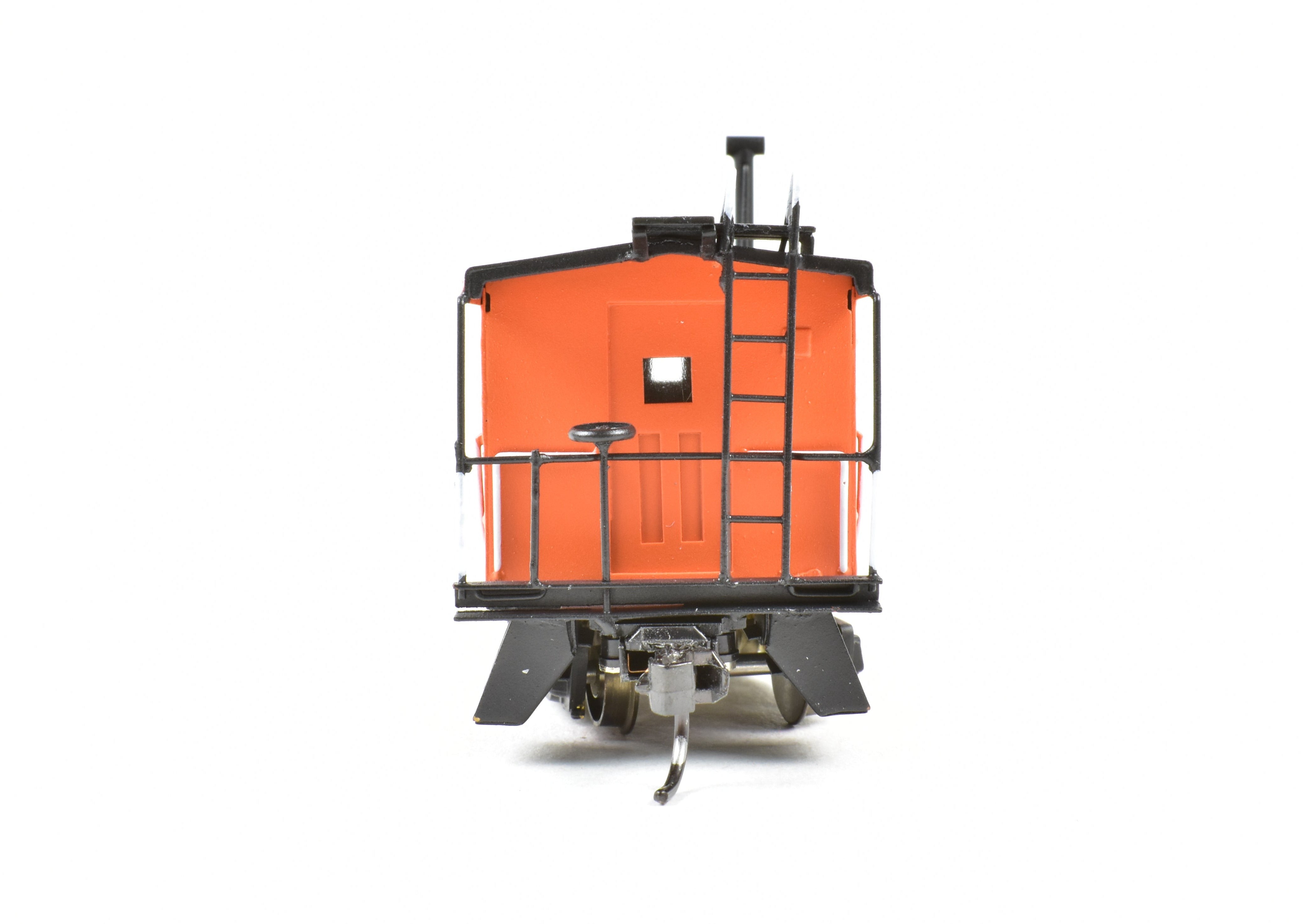 HO Scale Brass Nickel Plate Products Milwaukee Road Bay Window Caboose Pro-Painted #991817