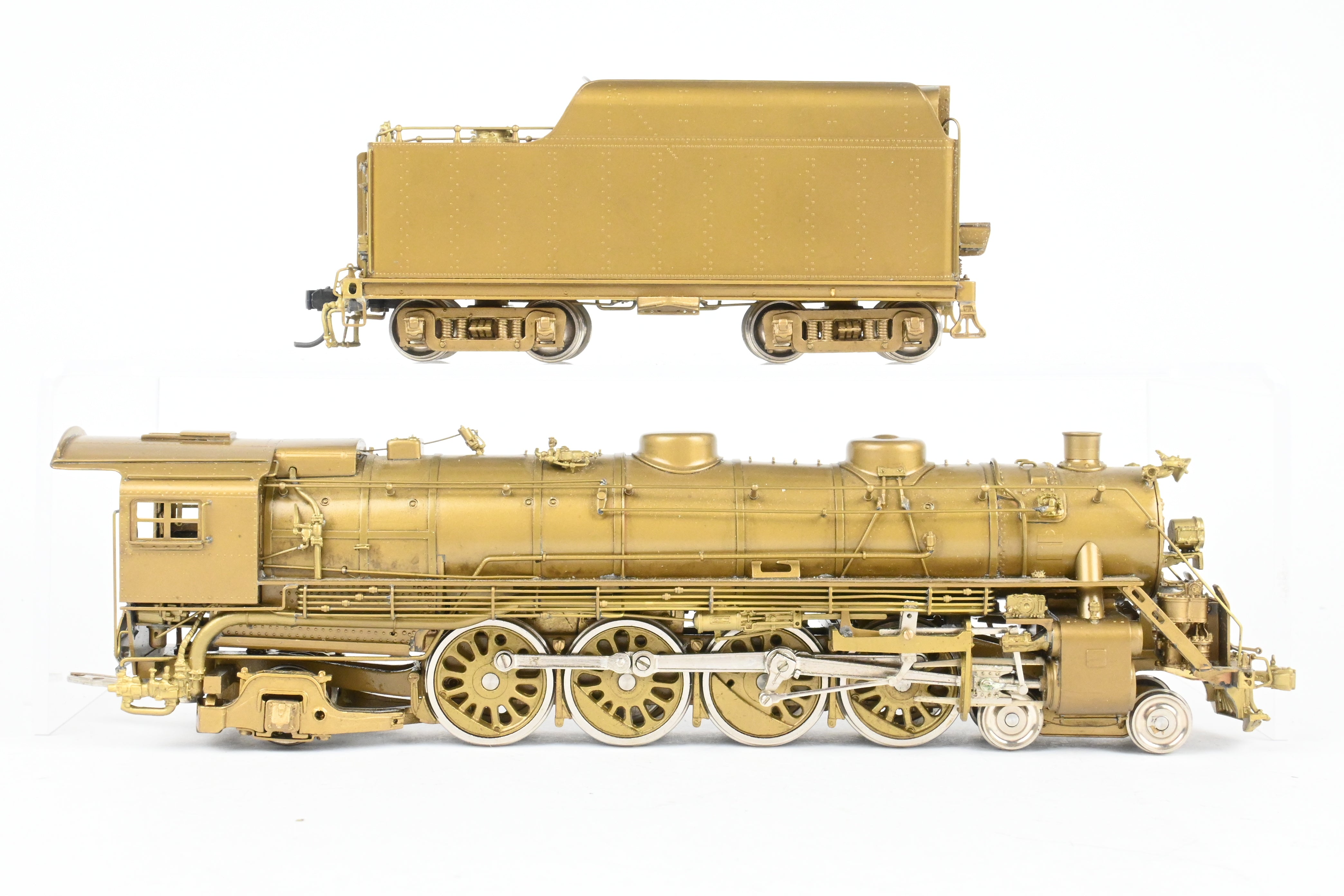 HO Scale Brass SKI Rutland Railroad L-1 Class 4-8-2 Mountain Pacific Fast Mail Model