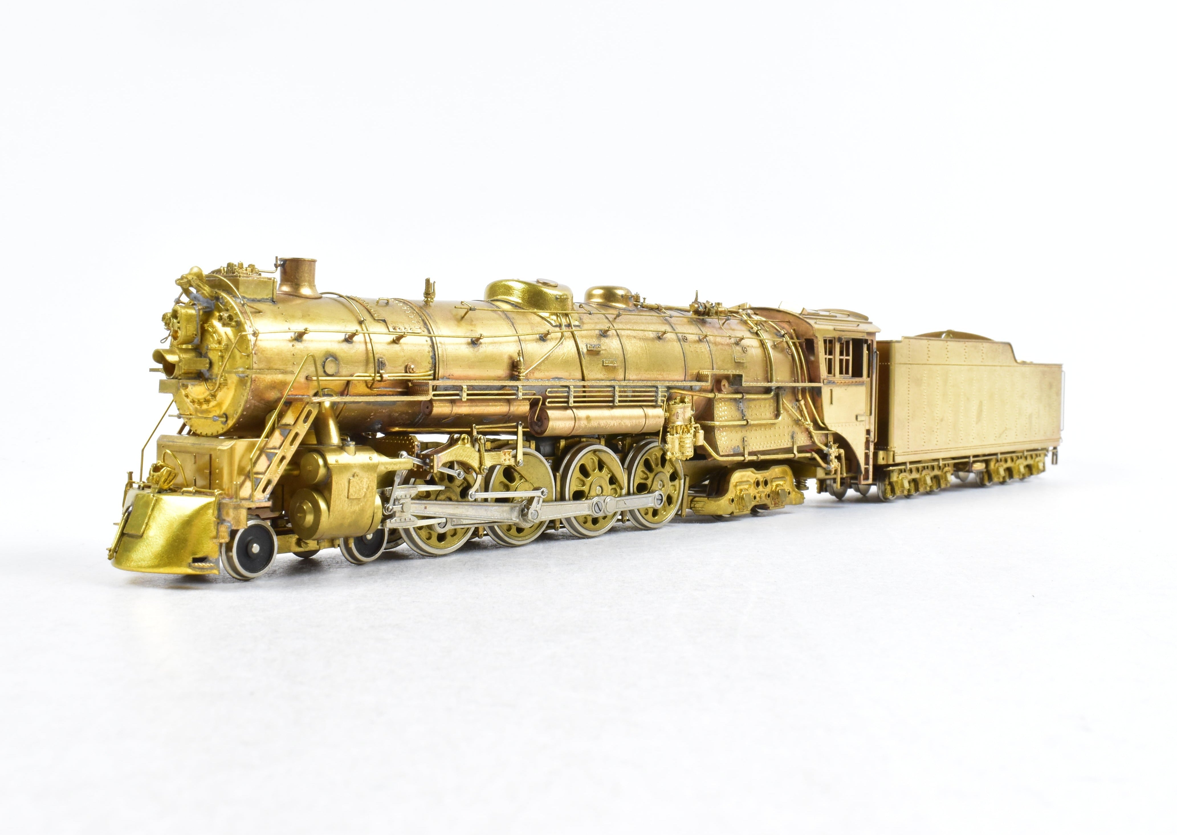 HO Scale Brass Pacific Fast Mail (PFM) Model Train - Toby CB&Q Burlington Route 4-8-4 Class O-5 Crown Model from 1969 Run
