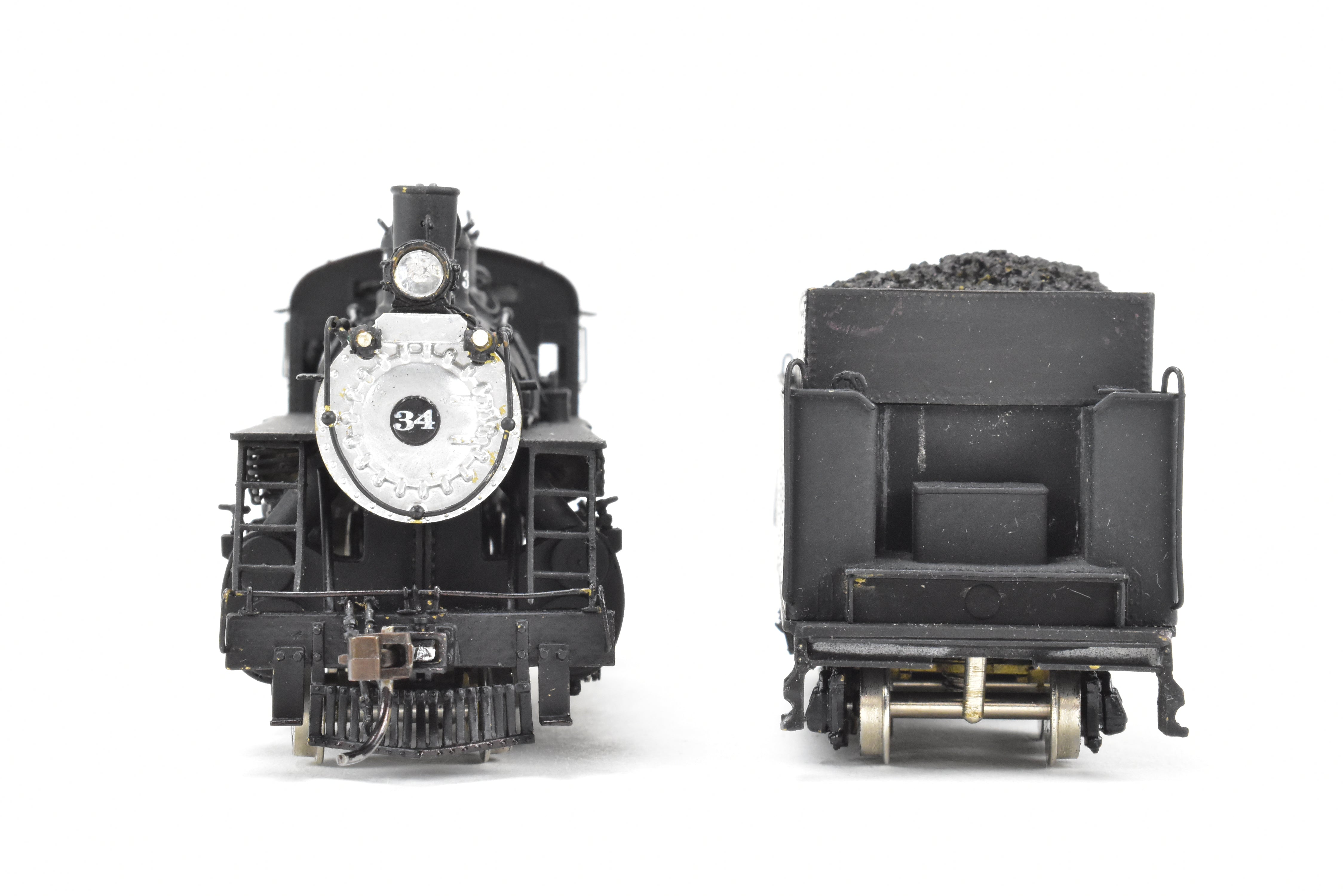 HO Brass PFM Samhongsa 4-6-0 Ten Wheeler CP Red Island #34 Coal Tender Model