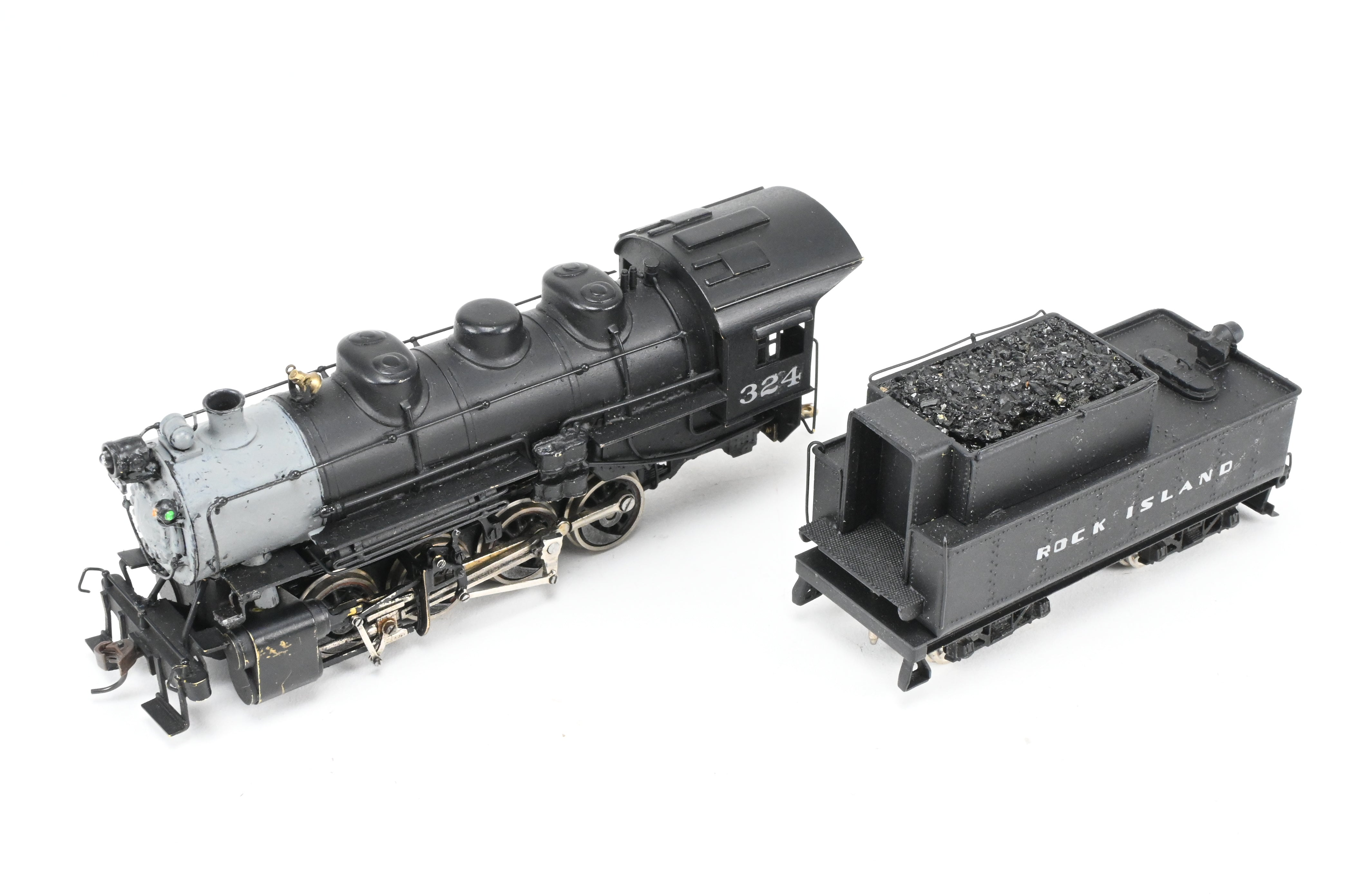 HO Scale Brass PFM - Tenshodo CRI&P - Rock Island 0-8-0 Switcher Model Locomotive FP No. 324