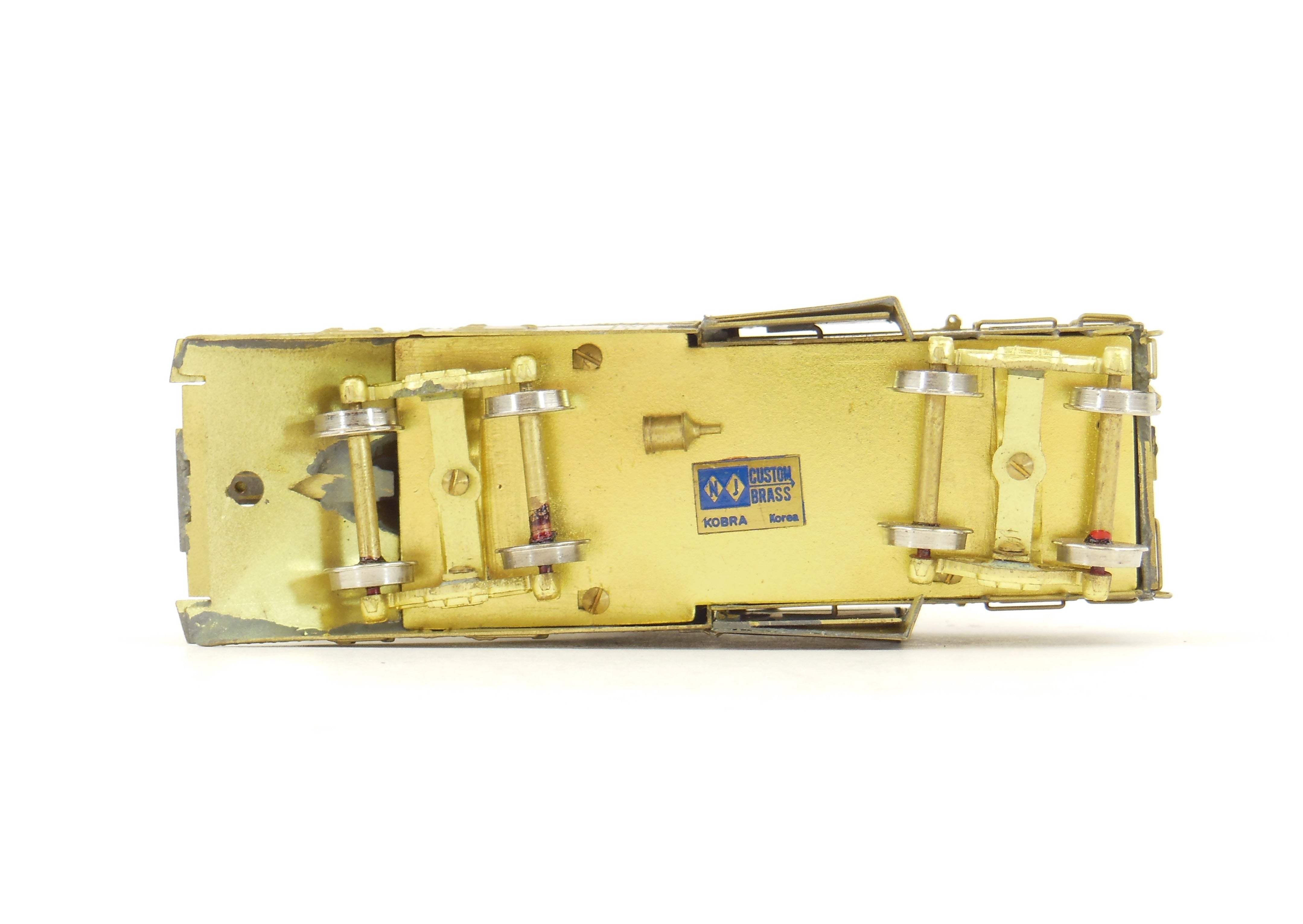 HO Scale Brass New Jersey Custom Brass Various Roads Maintenance of Way (MOW) All-Steel Snow Plow Model