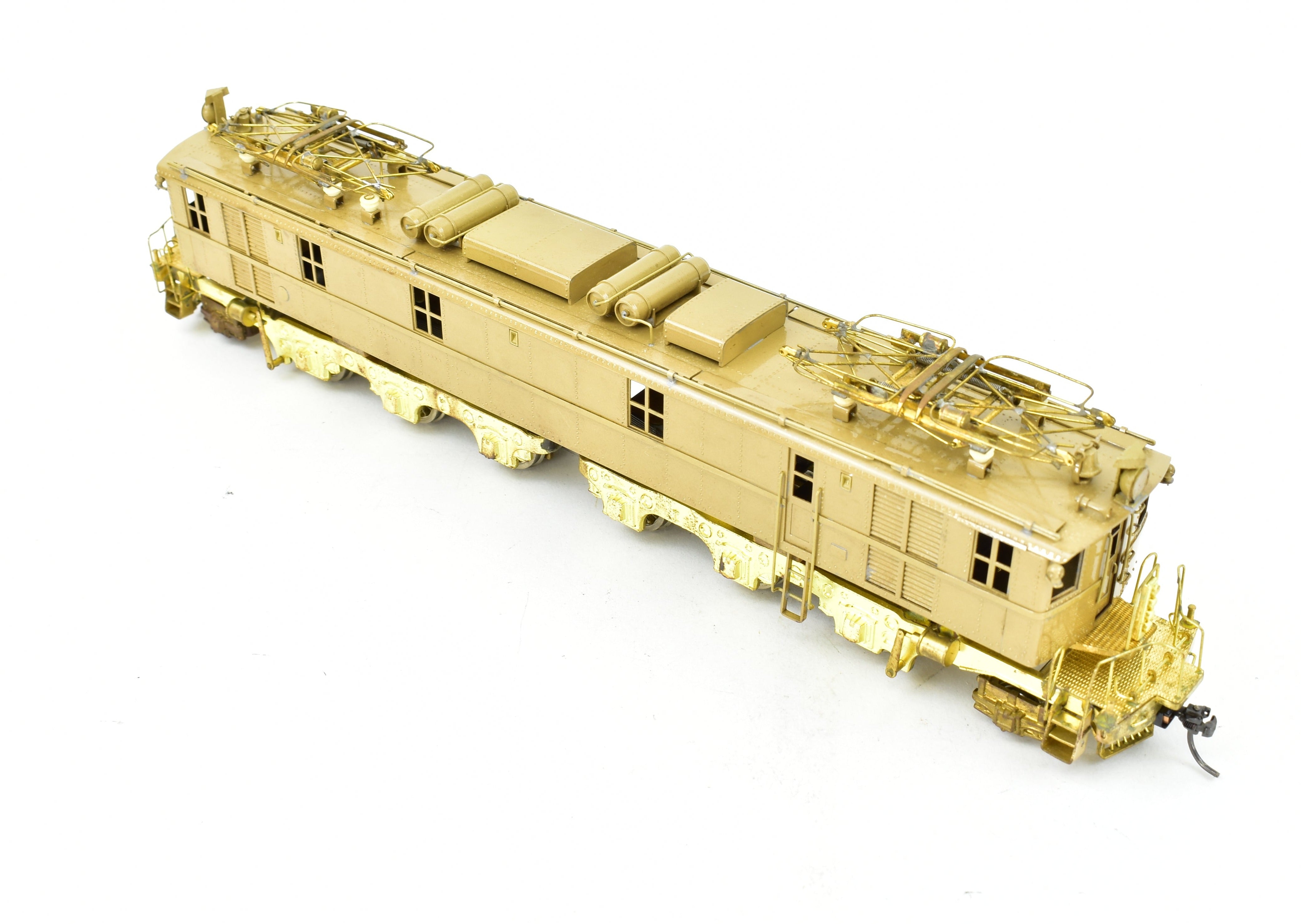 HO Scale Great Northern Y-1 Electric Locomotive by Brass Max Gray in Gray Color