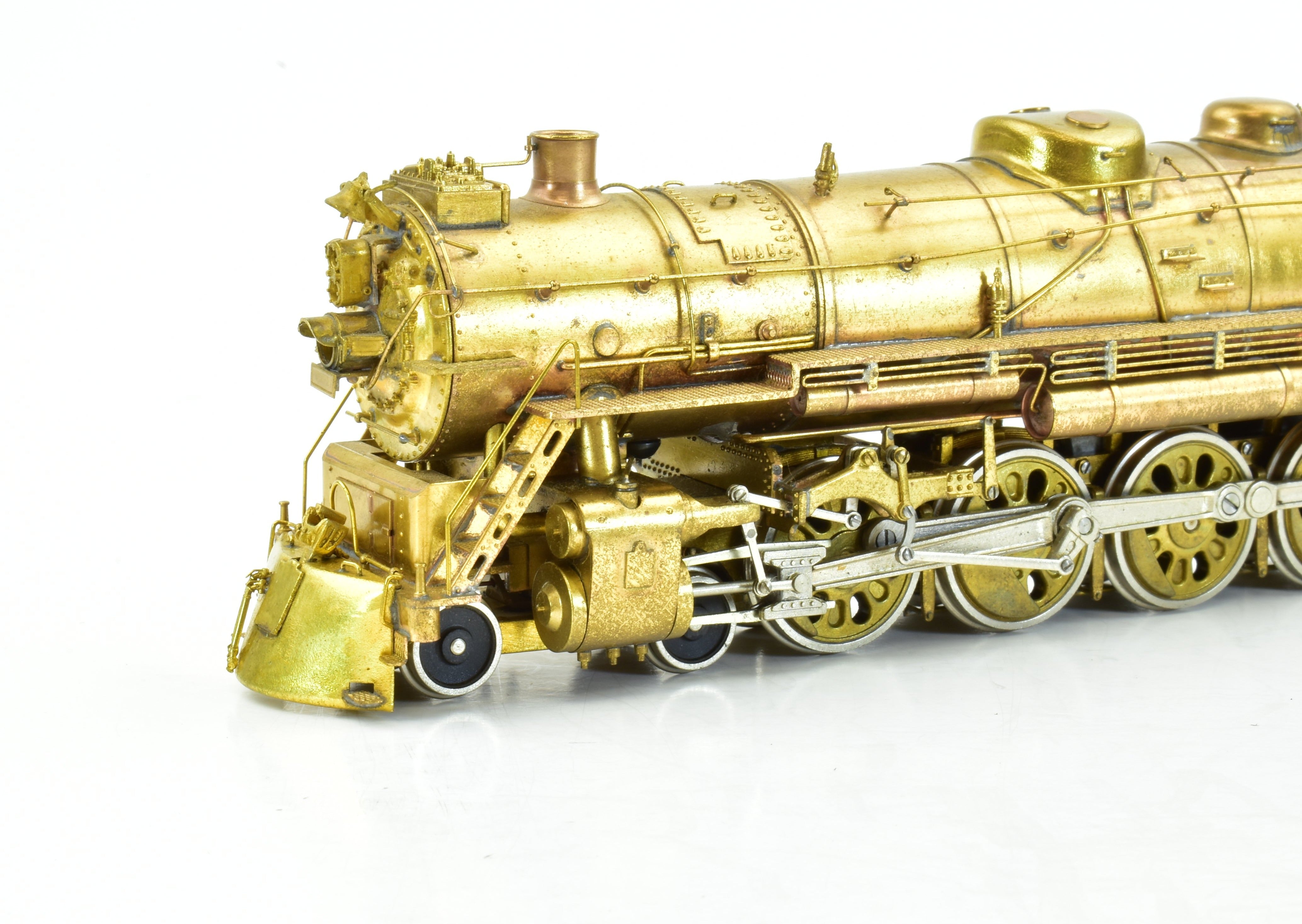 HO Scale Brass Pacific Fast Mail (PFM) Model Train - Toby CB&Q Burlington Route 4-8-4 Class O-5 Crown Model from 1969 Run