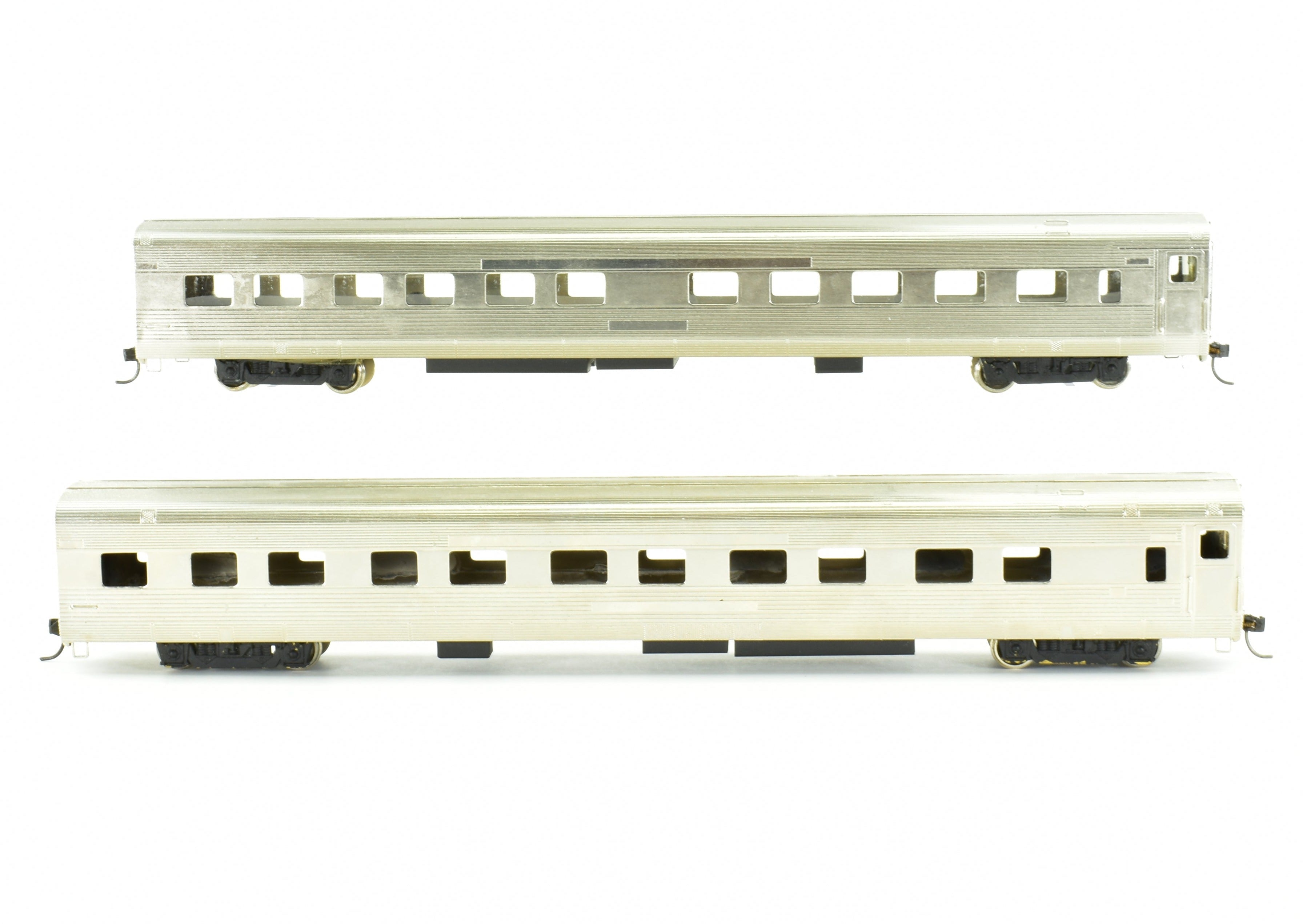HO Scale Brass Nickel Plate Products (NPP) CB&Q - Burlington Route WP & D&RGW California Zephyr Full Roomette Pullman and Pullman Roomette Sleeper Set Model Train
