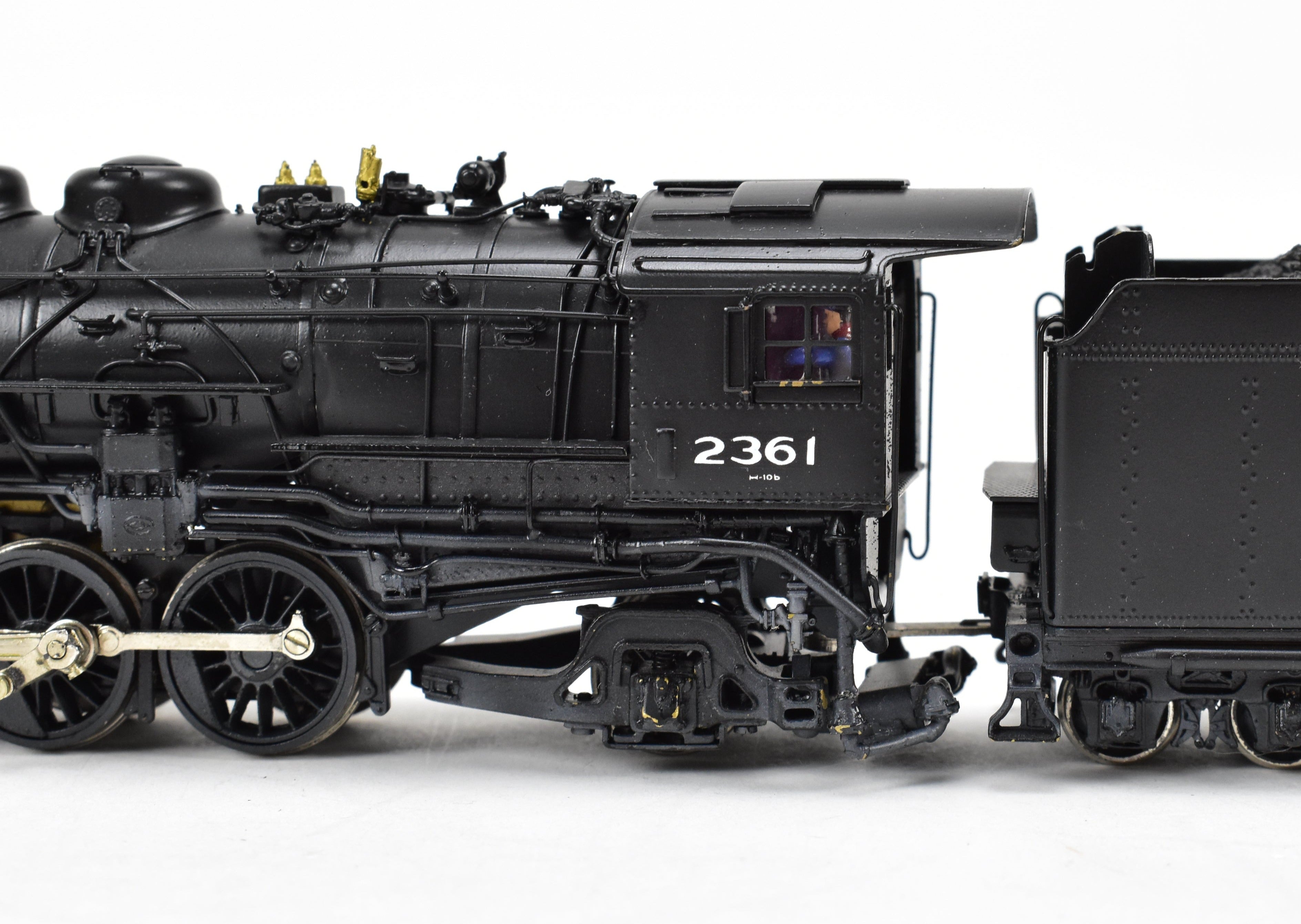 High - Quality HO Scale Brass PFM SKI NYC New York Central H - 10b 2 - 8 - 2 Model Locomotive with Professional Paint No. 2361
