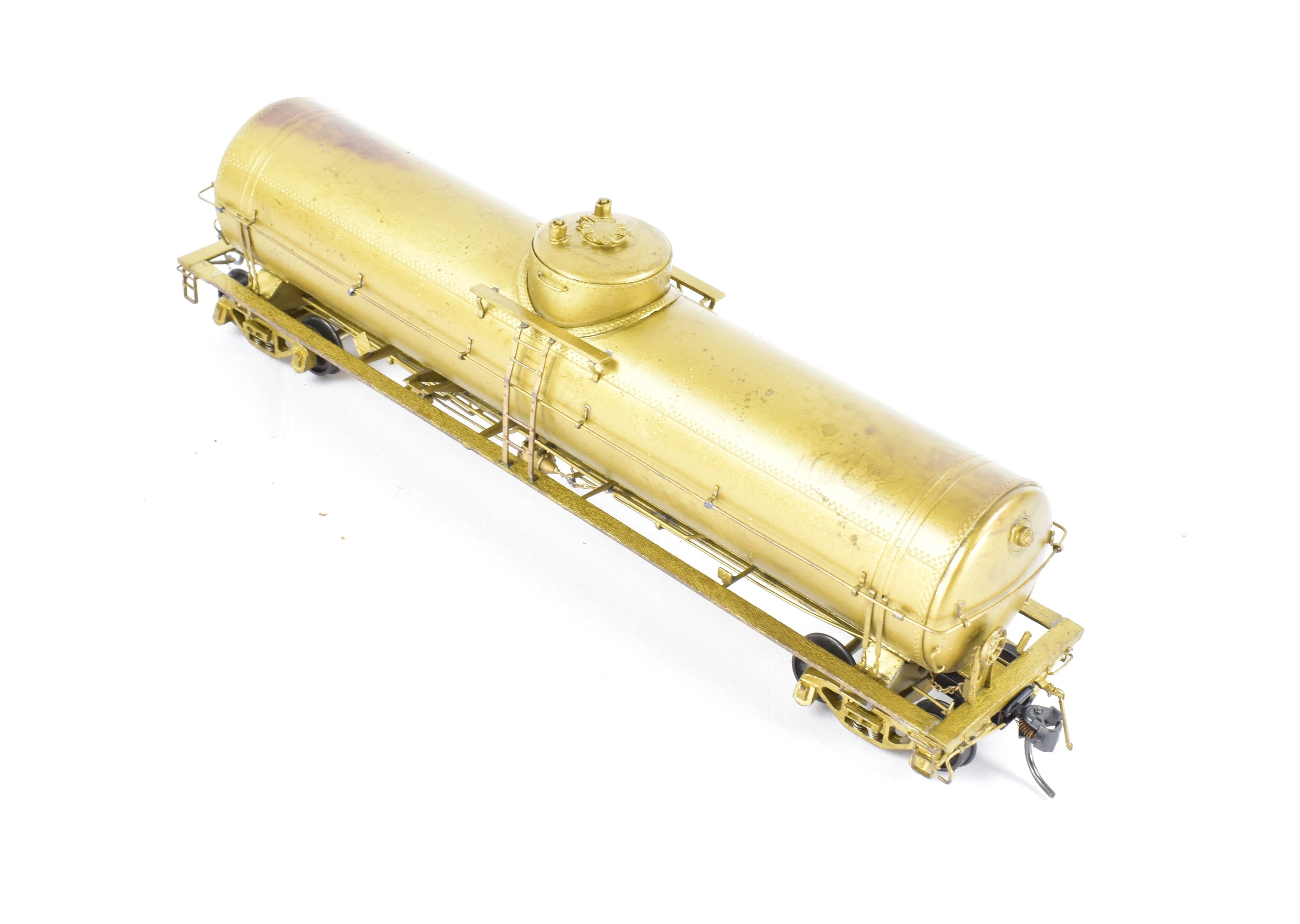 1989 HO Brass ATSF - Santa Fe Tk - M Tank Car by Pecos River Brass