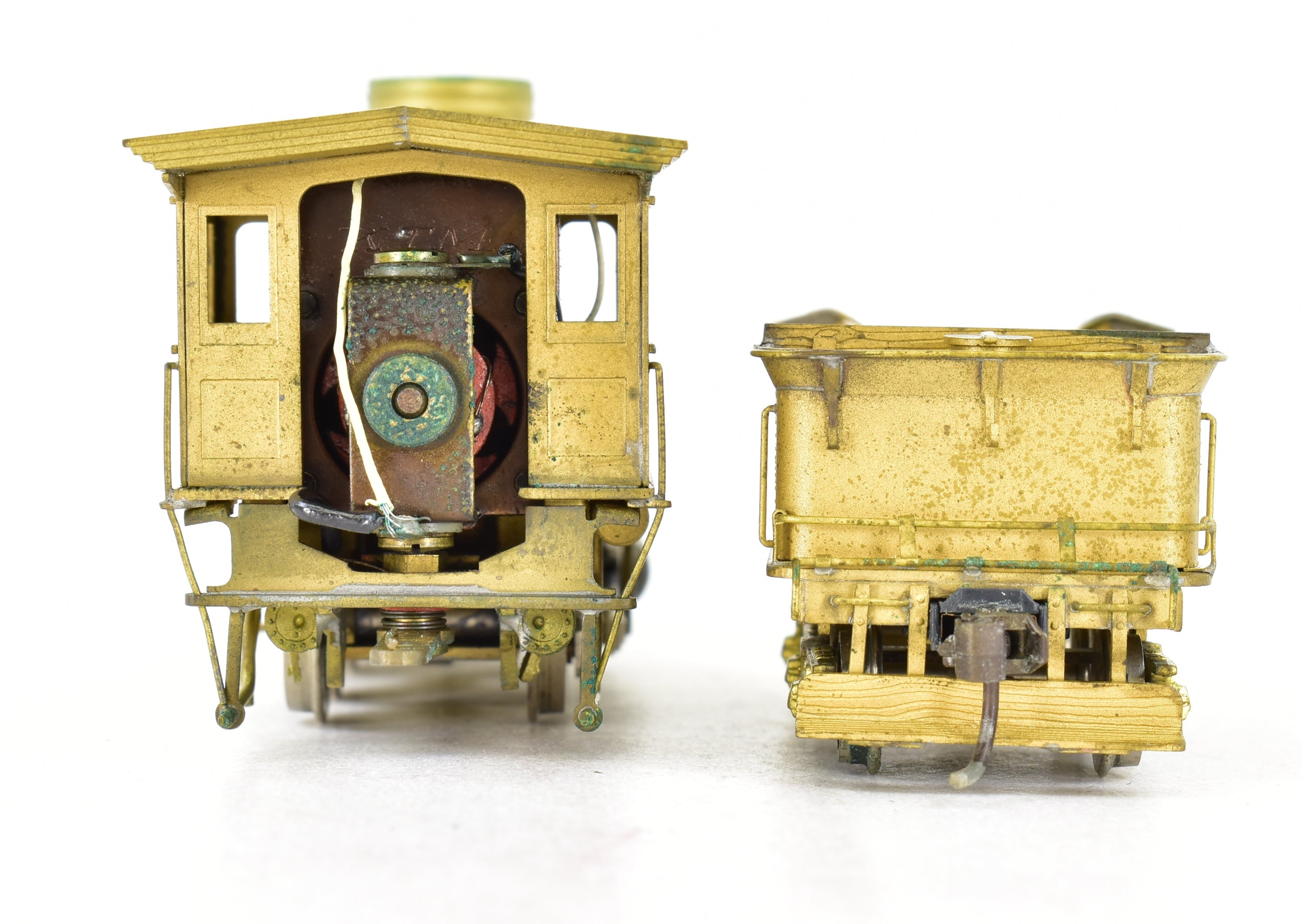 HO Brass Model Engineering Works Virginia & Truckee #20 2-6-0 with Foam Damage