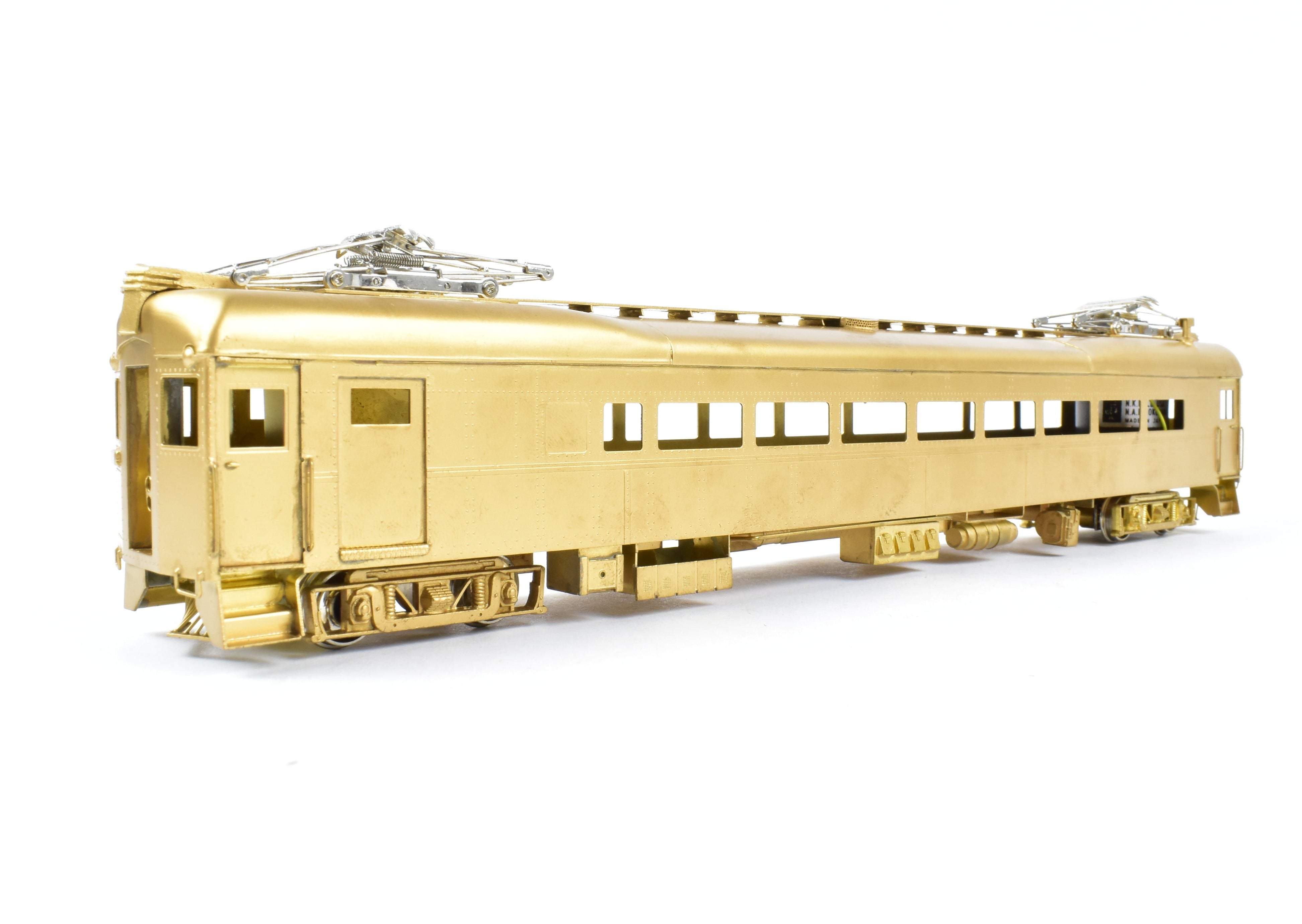 HO Scale Brass NPP Nickel - Plated South Shore Line #100 Combine Model